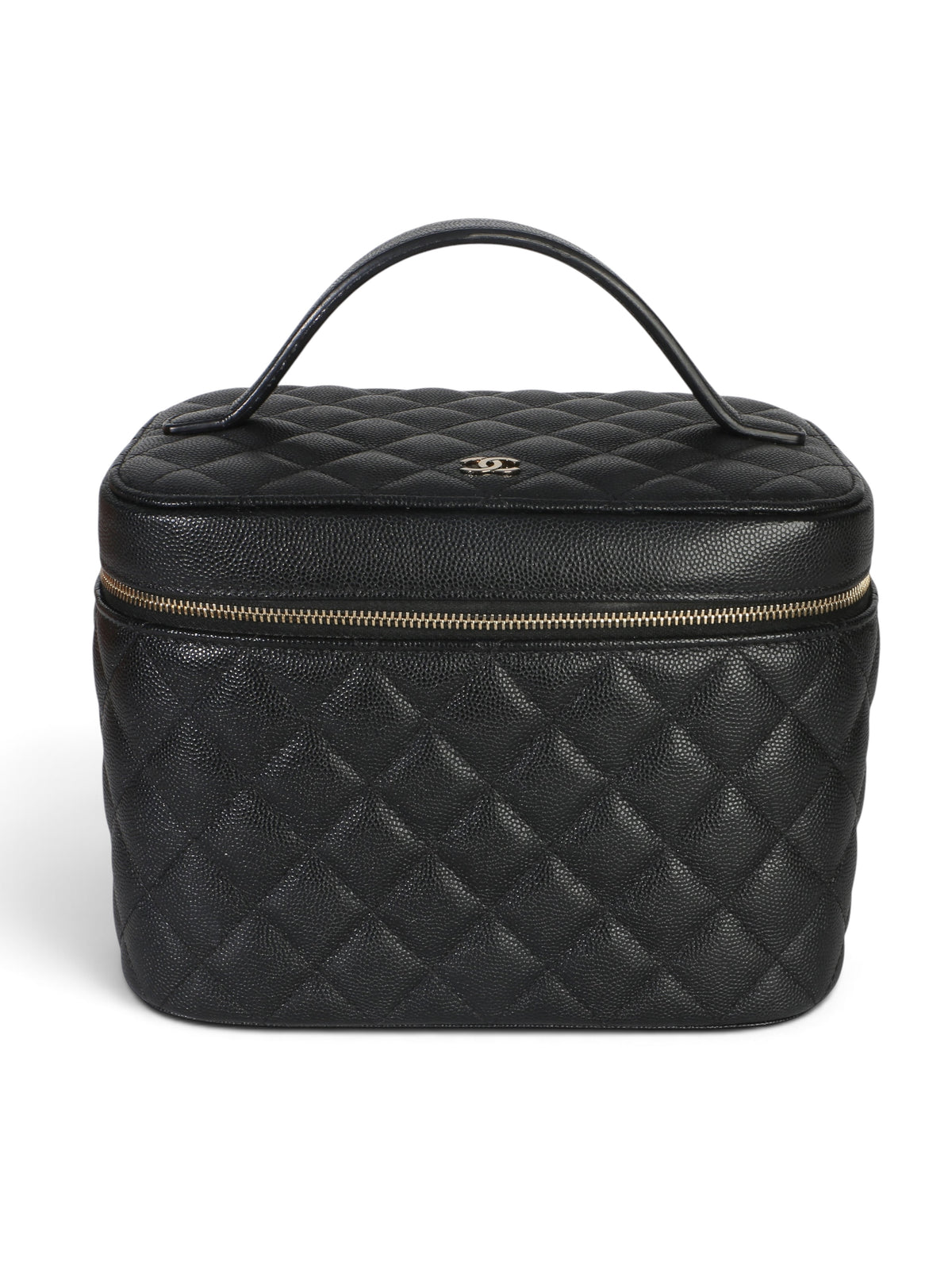 Chanel Black Caviar Large Vanity