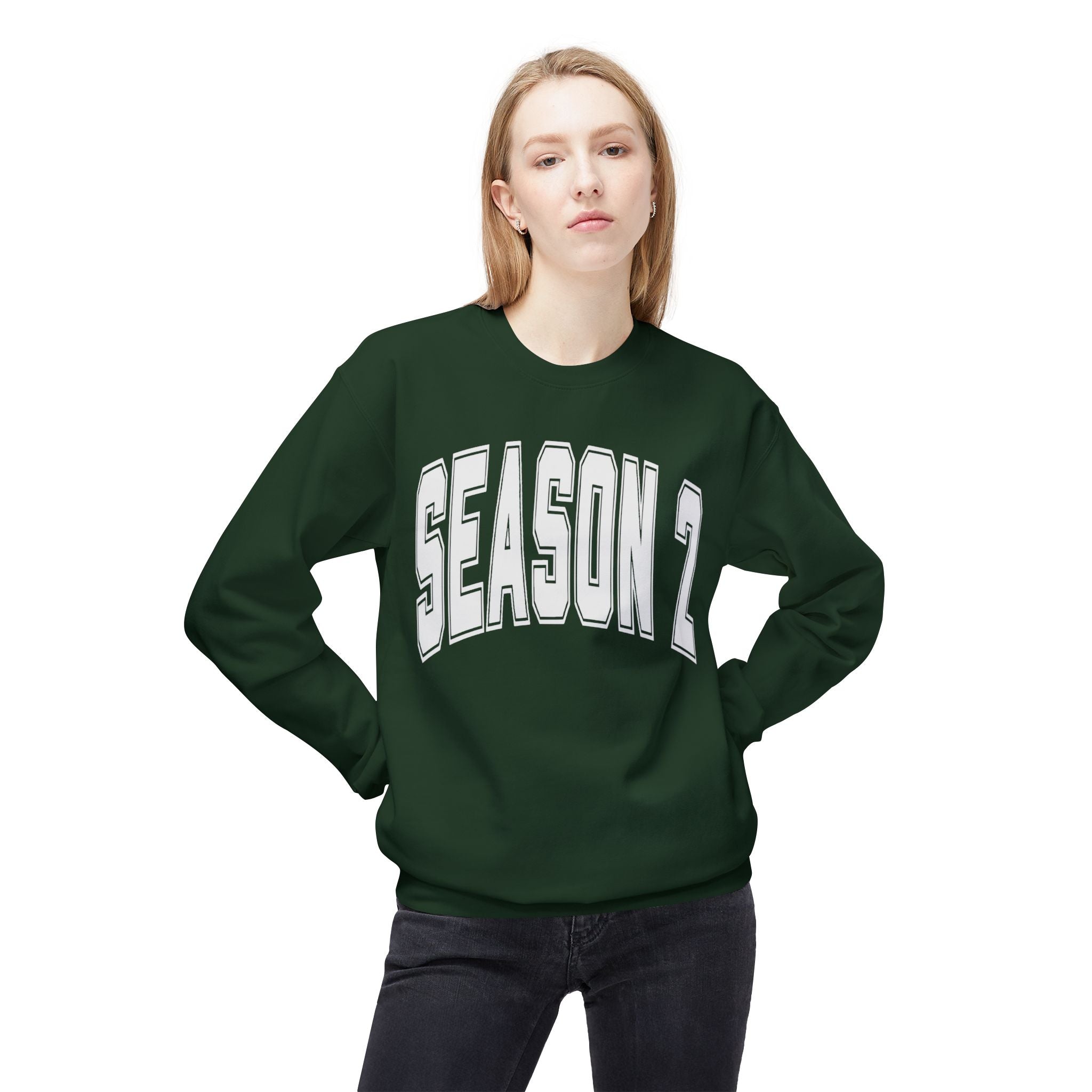 Season 2 Collegiate Fleece Crewneck Sweatshirt