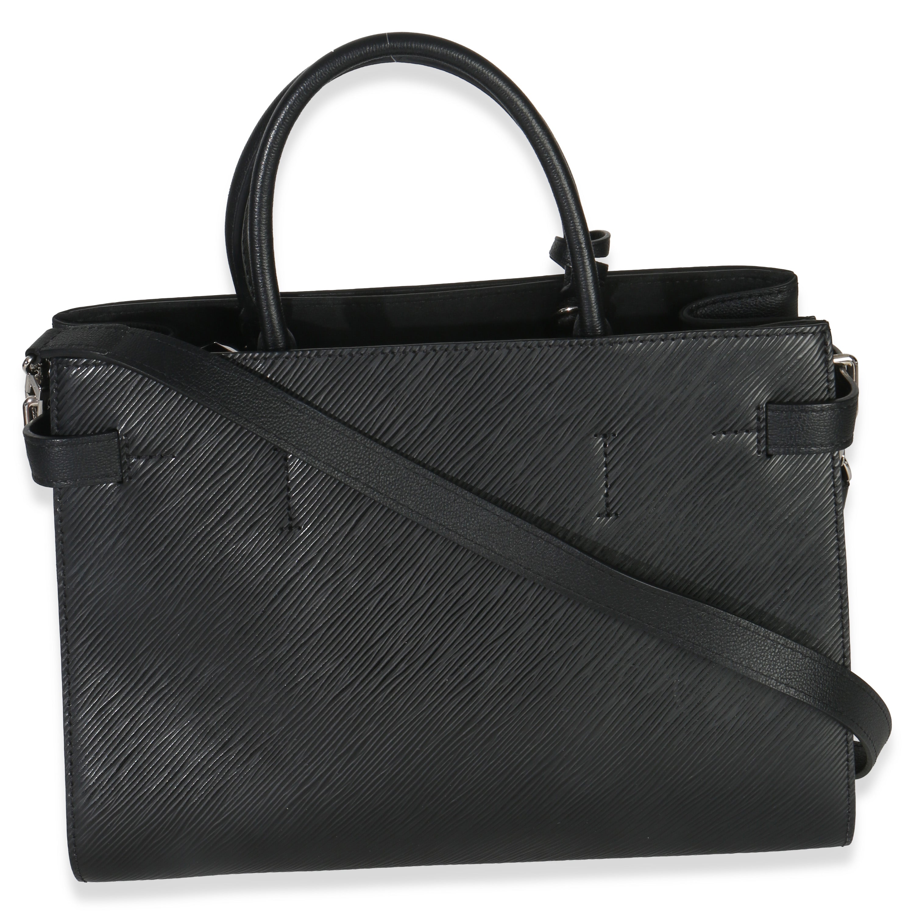 Louis Vuitton Black Epi Twist Tote Handbag bv
