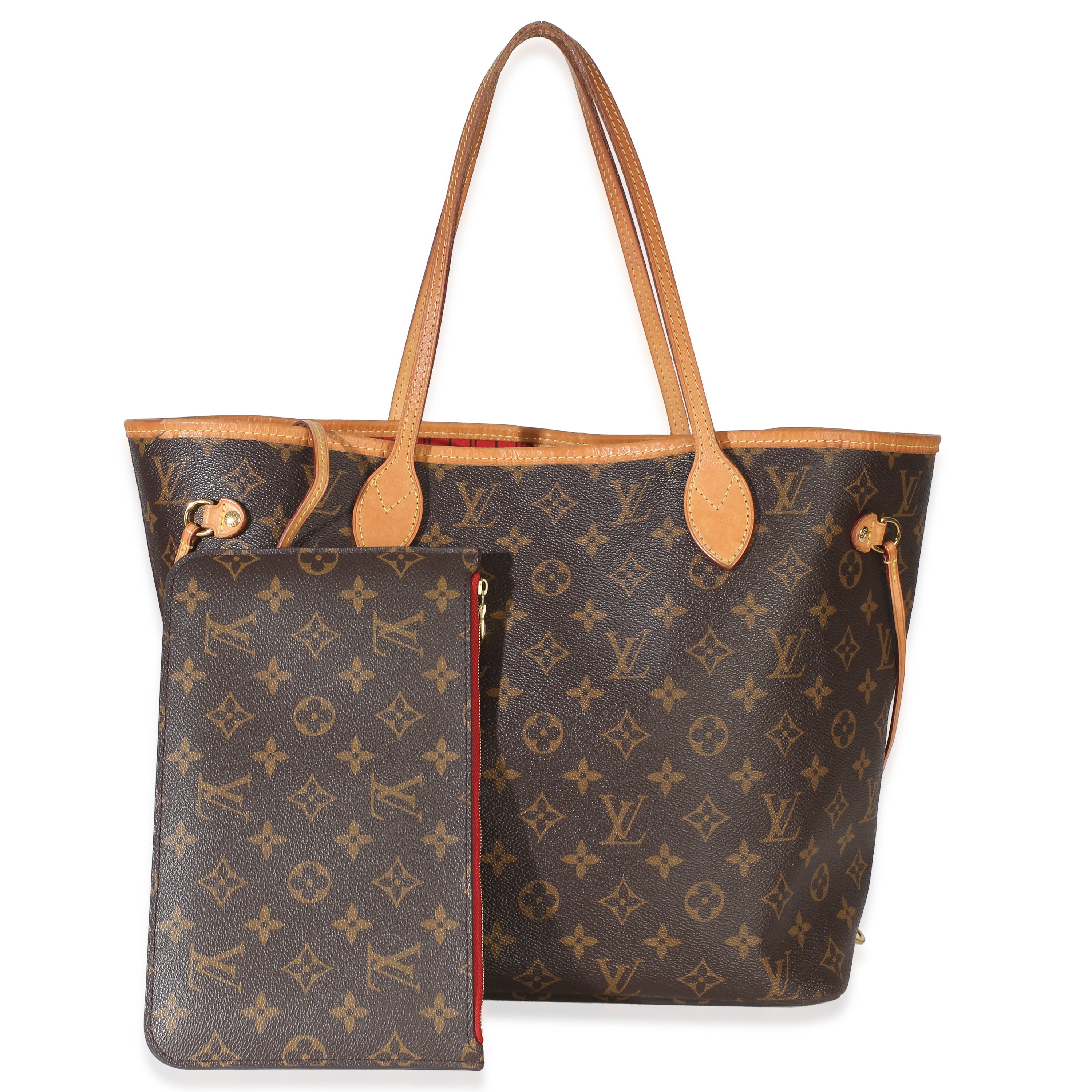 Louis Vuitton Pink Monogram Canvas Neverfull MM Handbag id