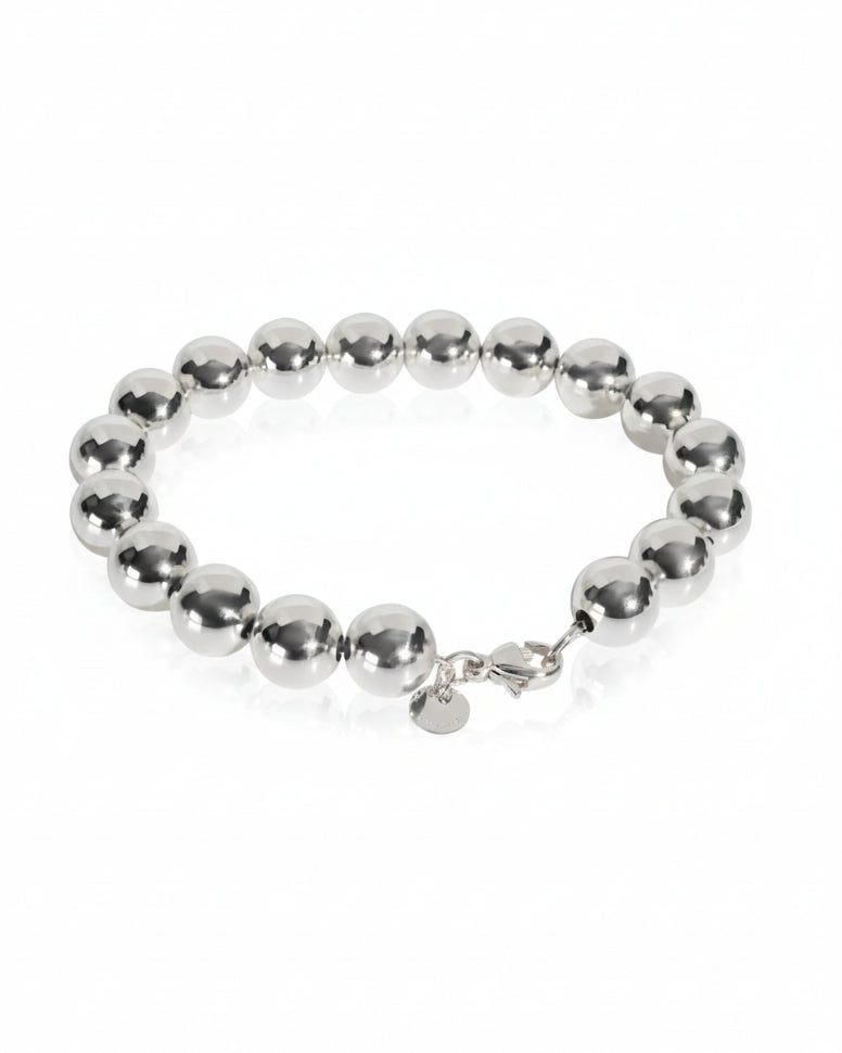Tiffany & Co. Sterling Silver HardWear Ball Bracelet