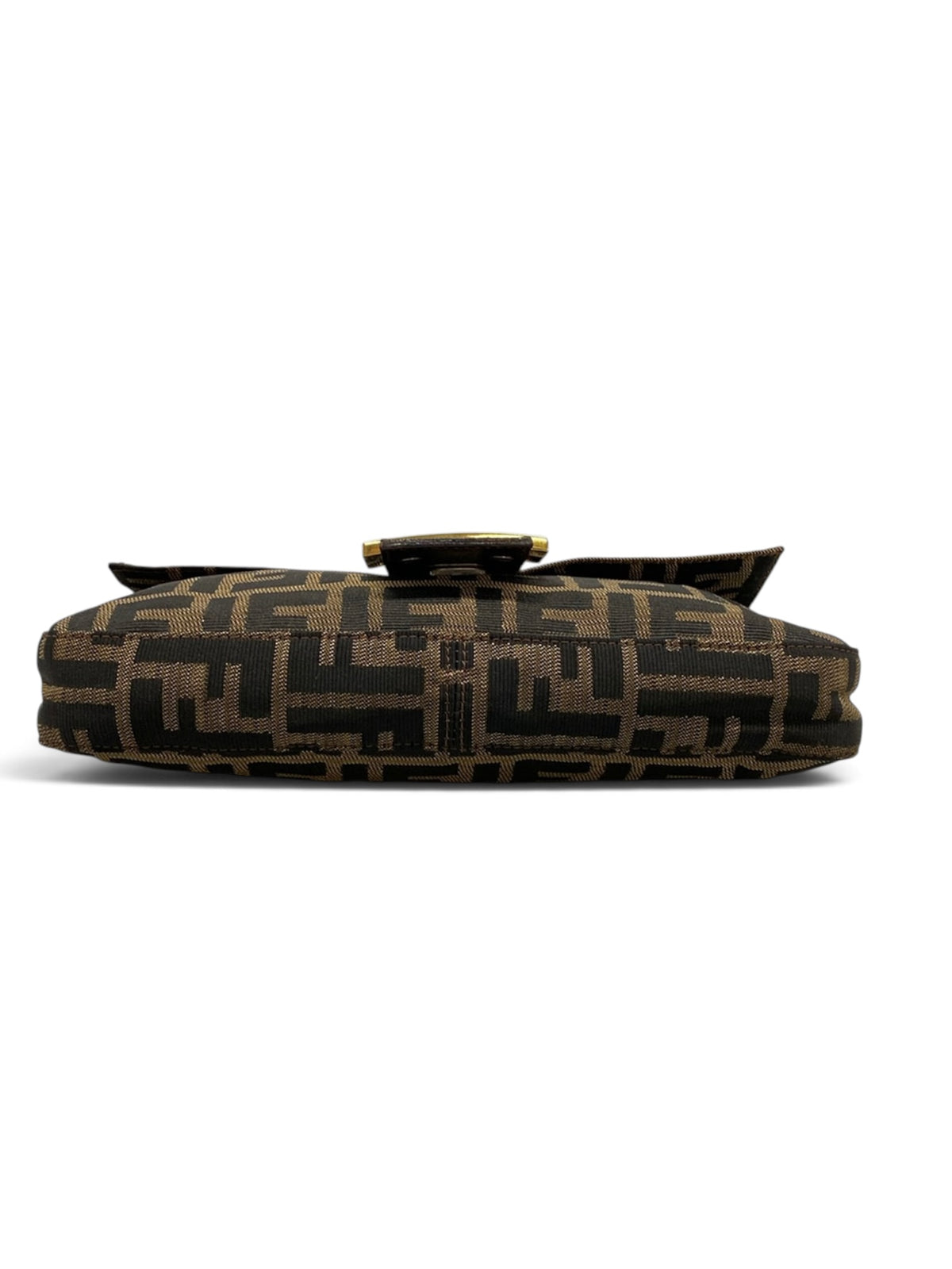 Fendi Vintage Zucca Baguette Gold Hardware
