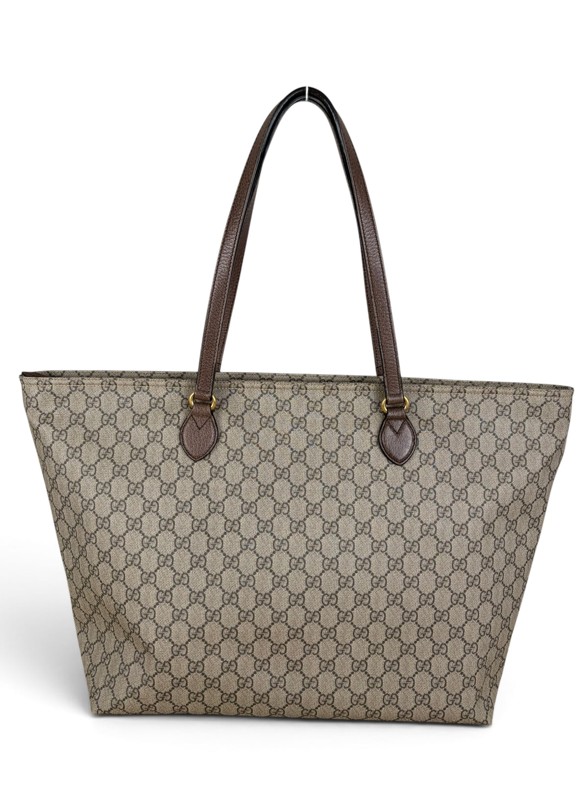 Gucci Beige Supreme Monogram Medium Shopper Tote