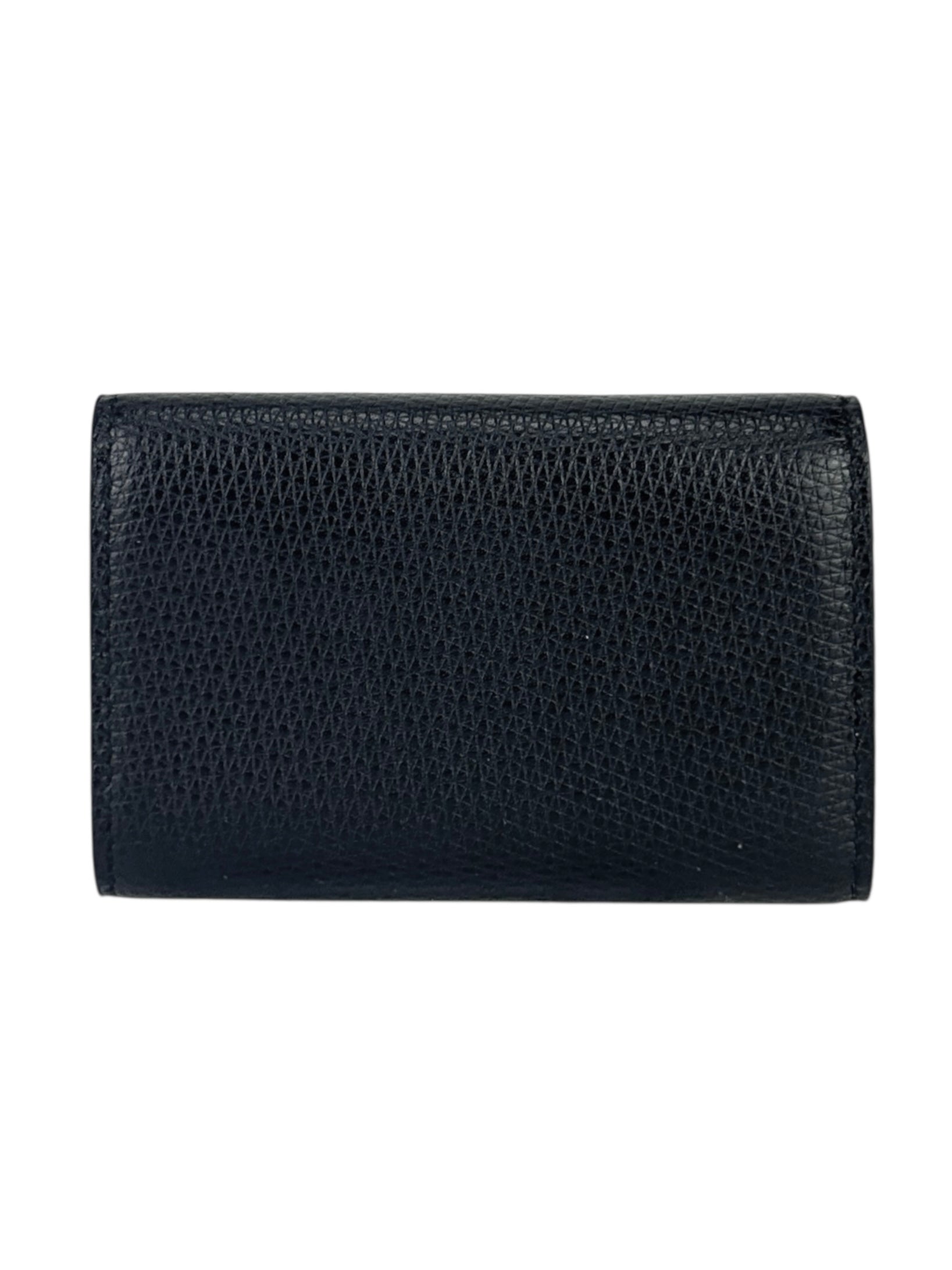 Gucci Black Leather 6-Ring Key Case