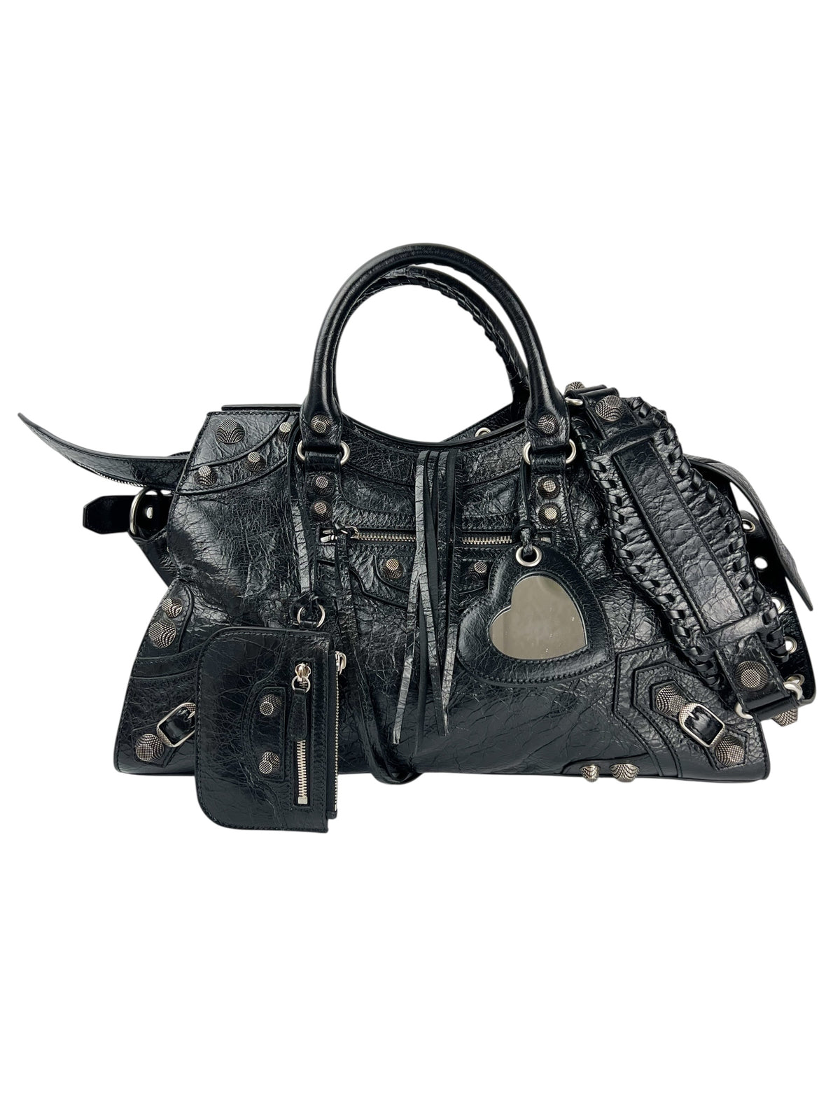 Balenciaga Black Neo Cagole City Bag