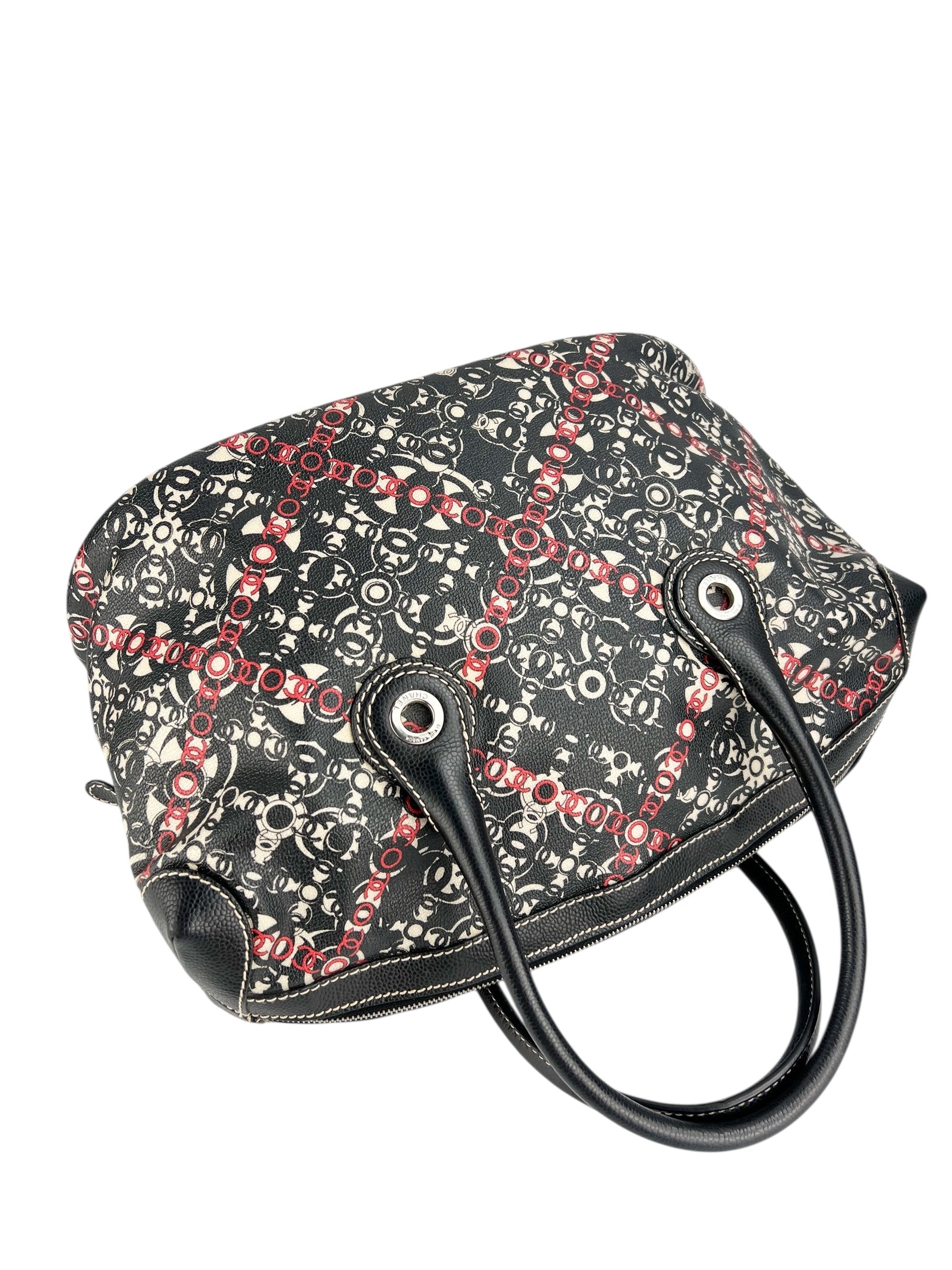 Chanel Black Coco Travel Bowler