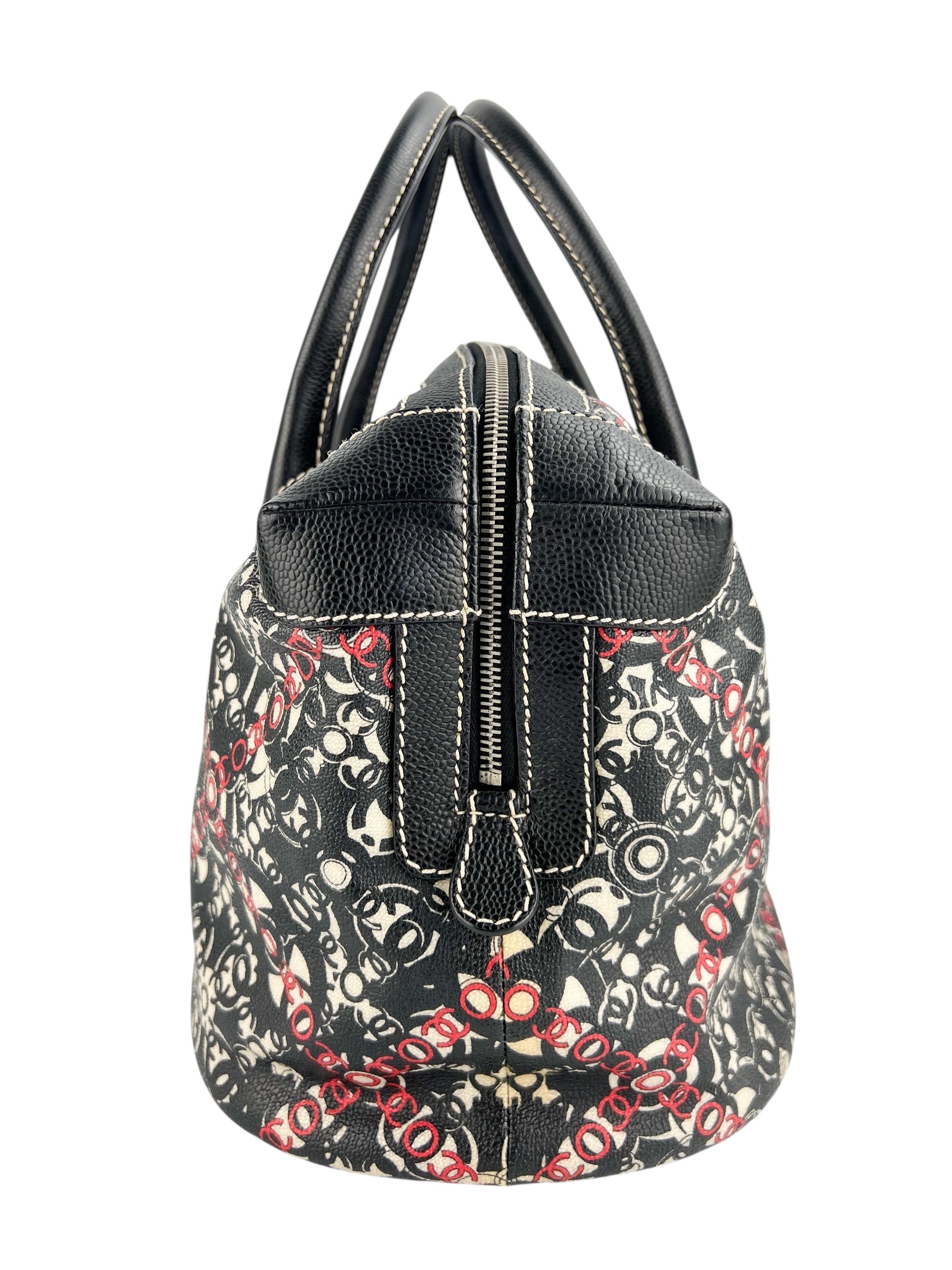 Chanel Black Coco Travel Bowler