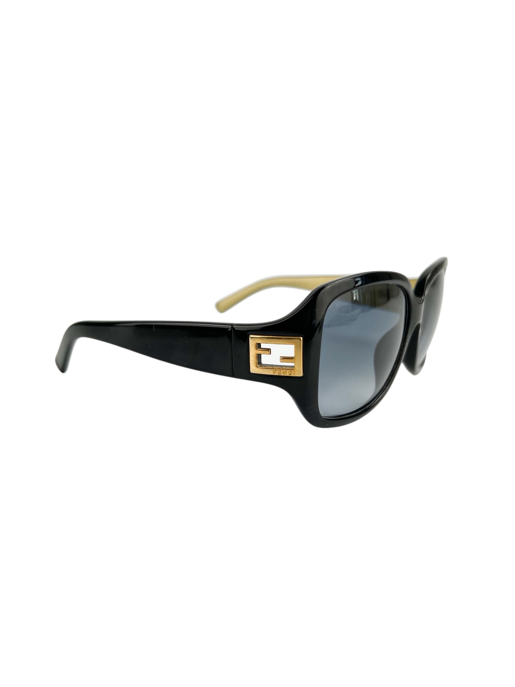 Fendi Black Vintage Sunglasses