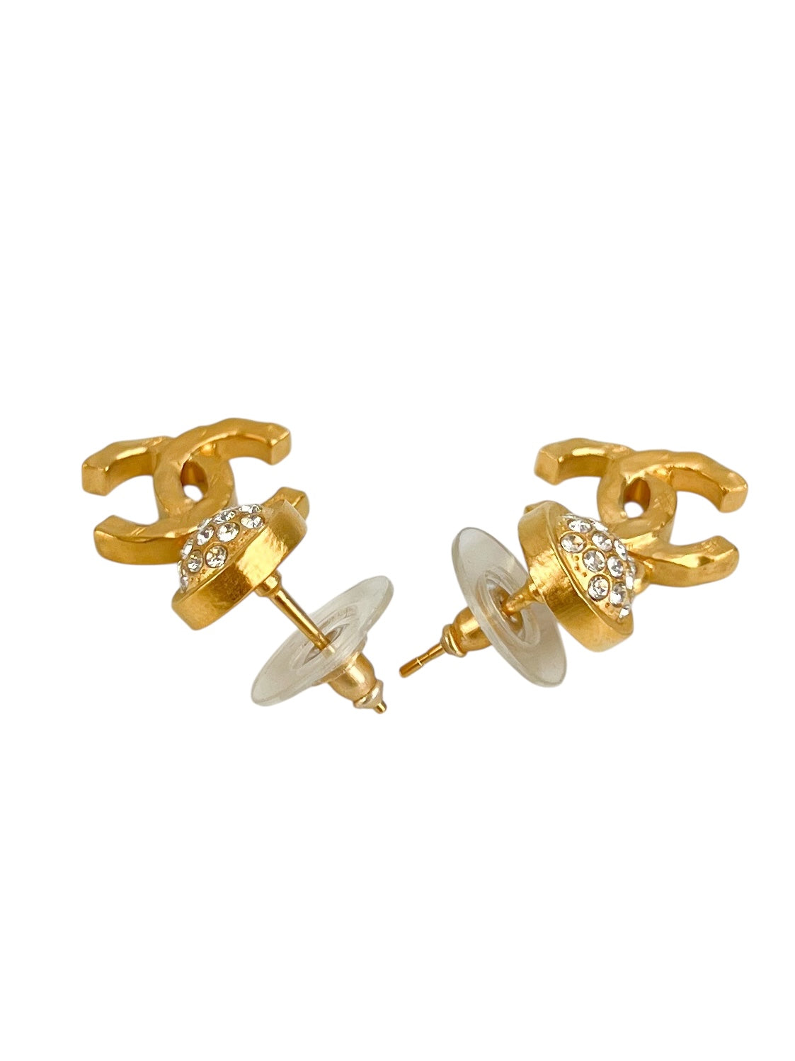 Chanel Crystal & Dangling CC Earrings (FULL SET)