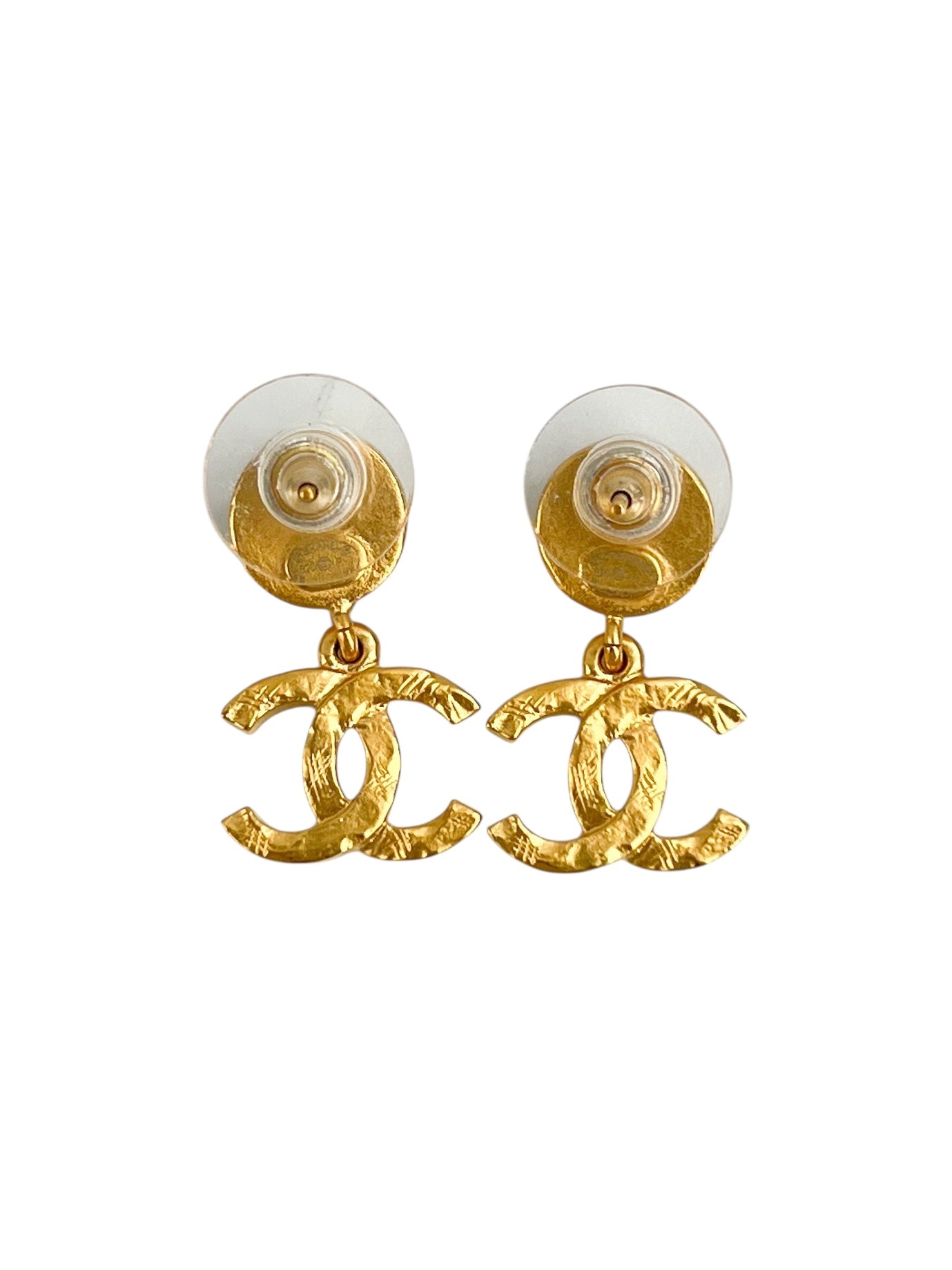 Chanel Crystal & Dangling CC Earrings (FULL SET)