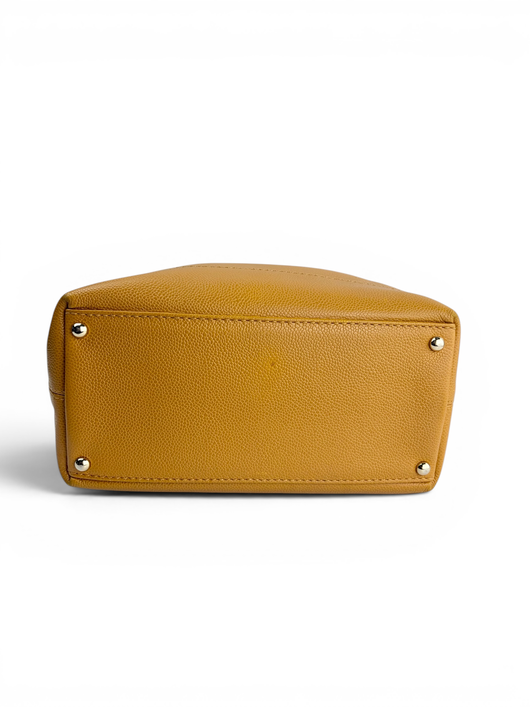 chanel-vintage-golden-yellow-caviar-drawstring-tote-6