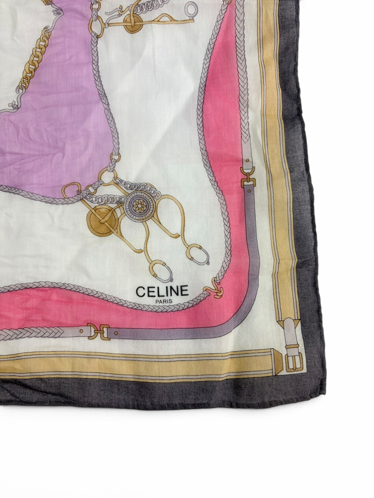 celine-cotton-vintage-buckle-hardware-small-scarf-1