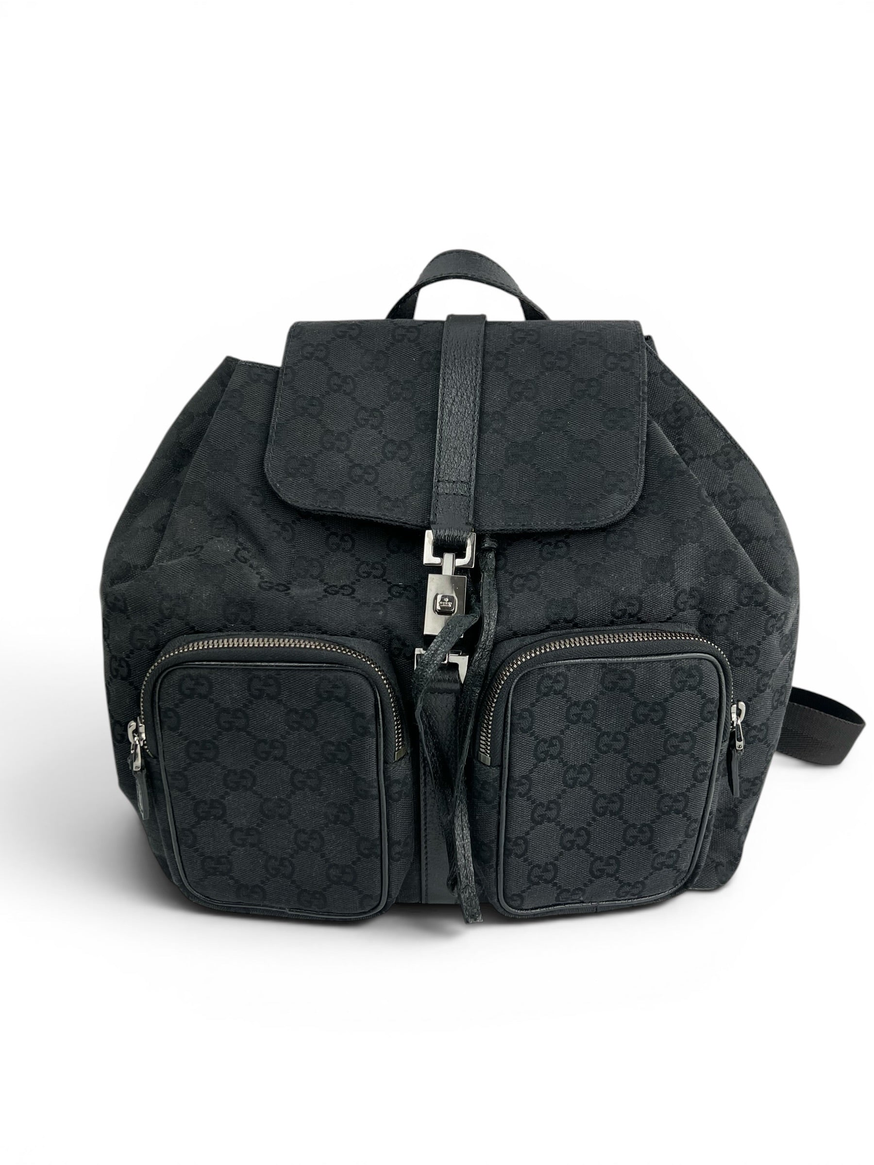 gucci-black-monogram-backpack--0