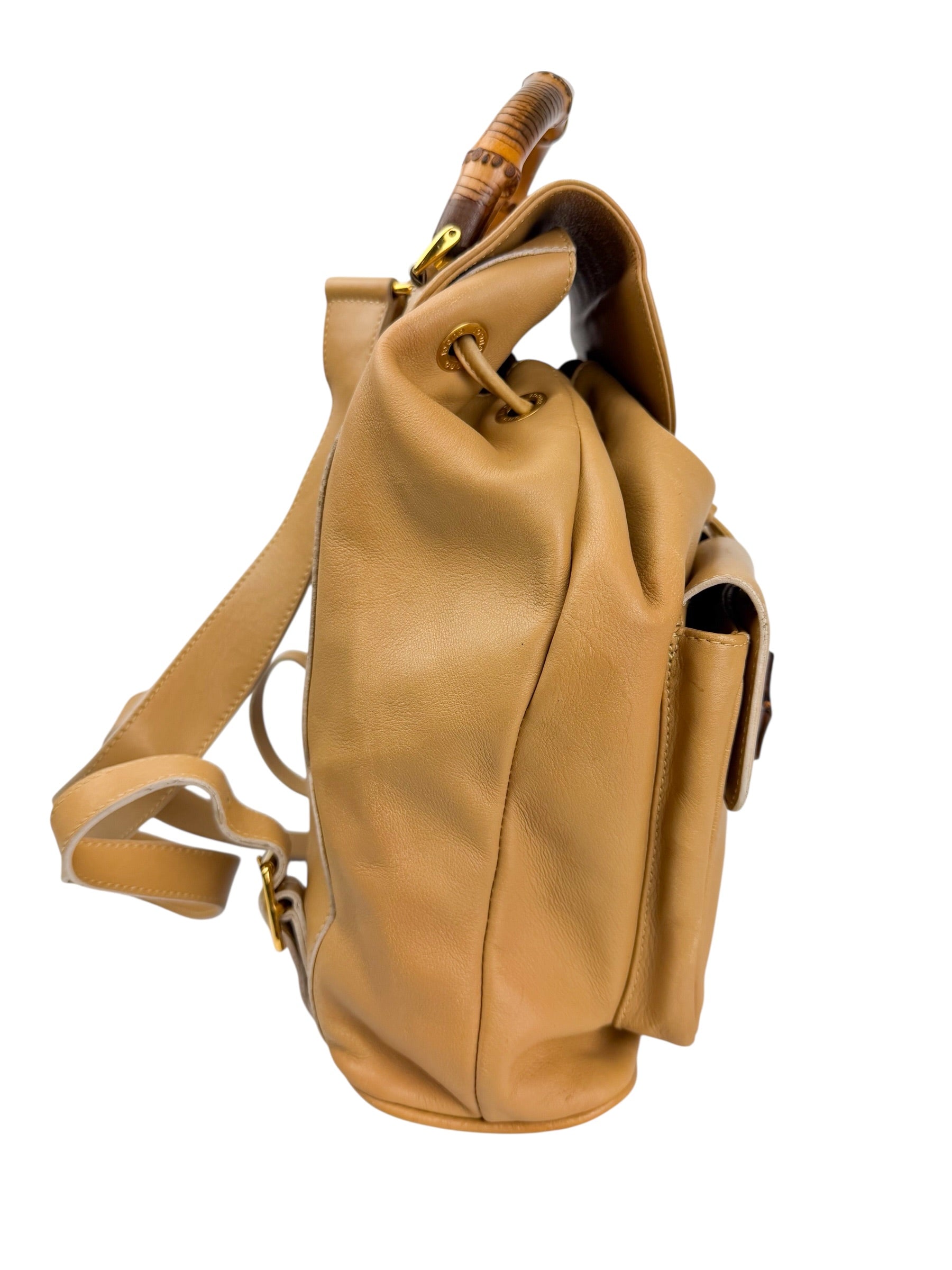 gucci-camel-leather-vintage-bamboo-backpack-3