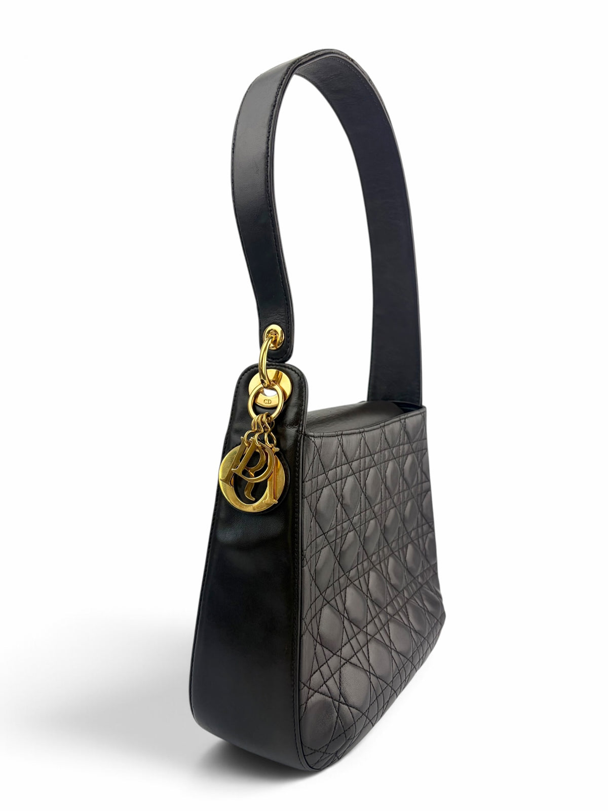 christian-dior-vintage-chocolate-brown-leather-shoulder-bag-1