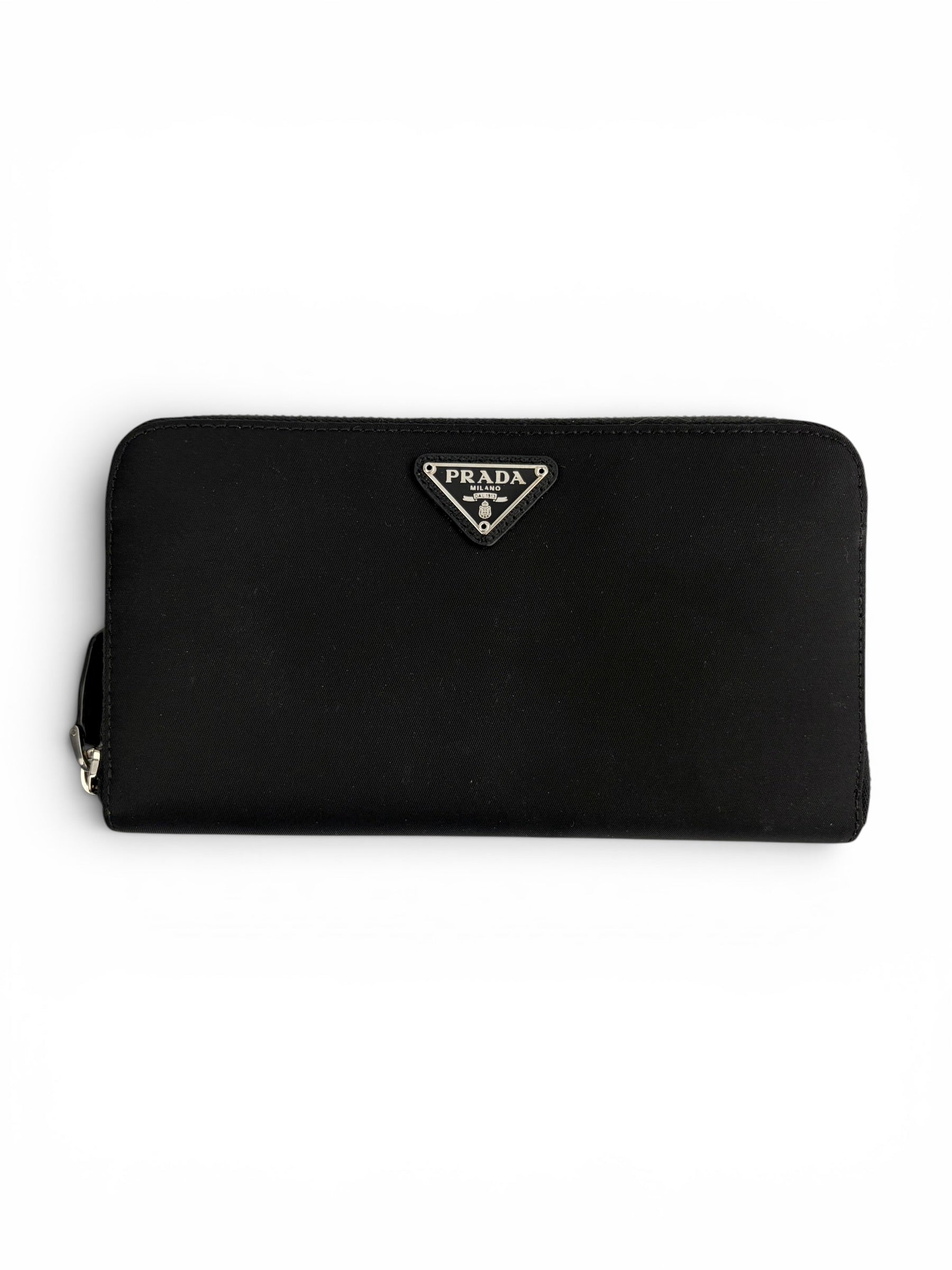 prada-black-nylon-zip-wallet---0