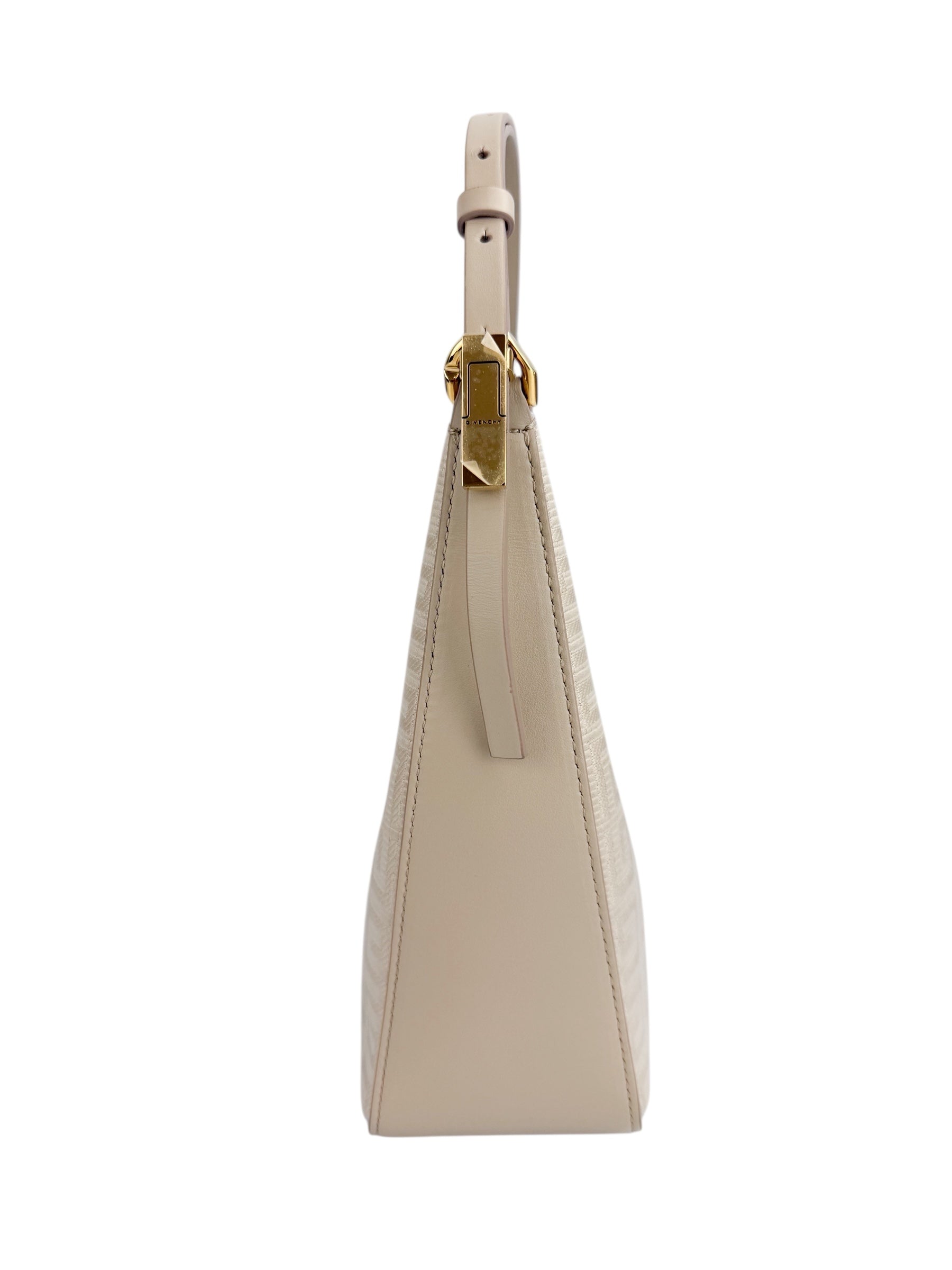 Givenchy Beige Moon Cut Out Shoulder Bag