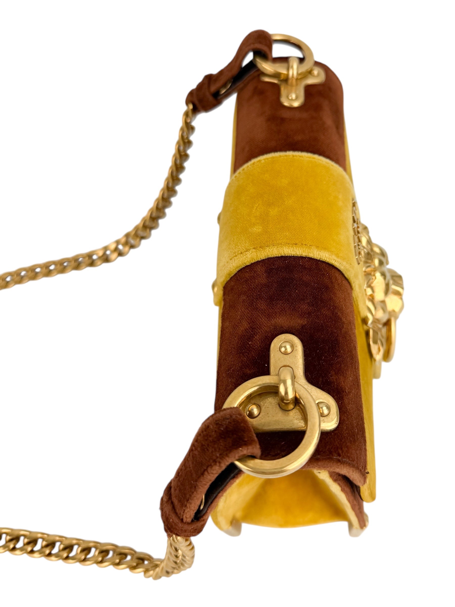 Prada Velvet Door Knocker Crossbody