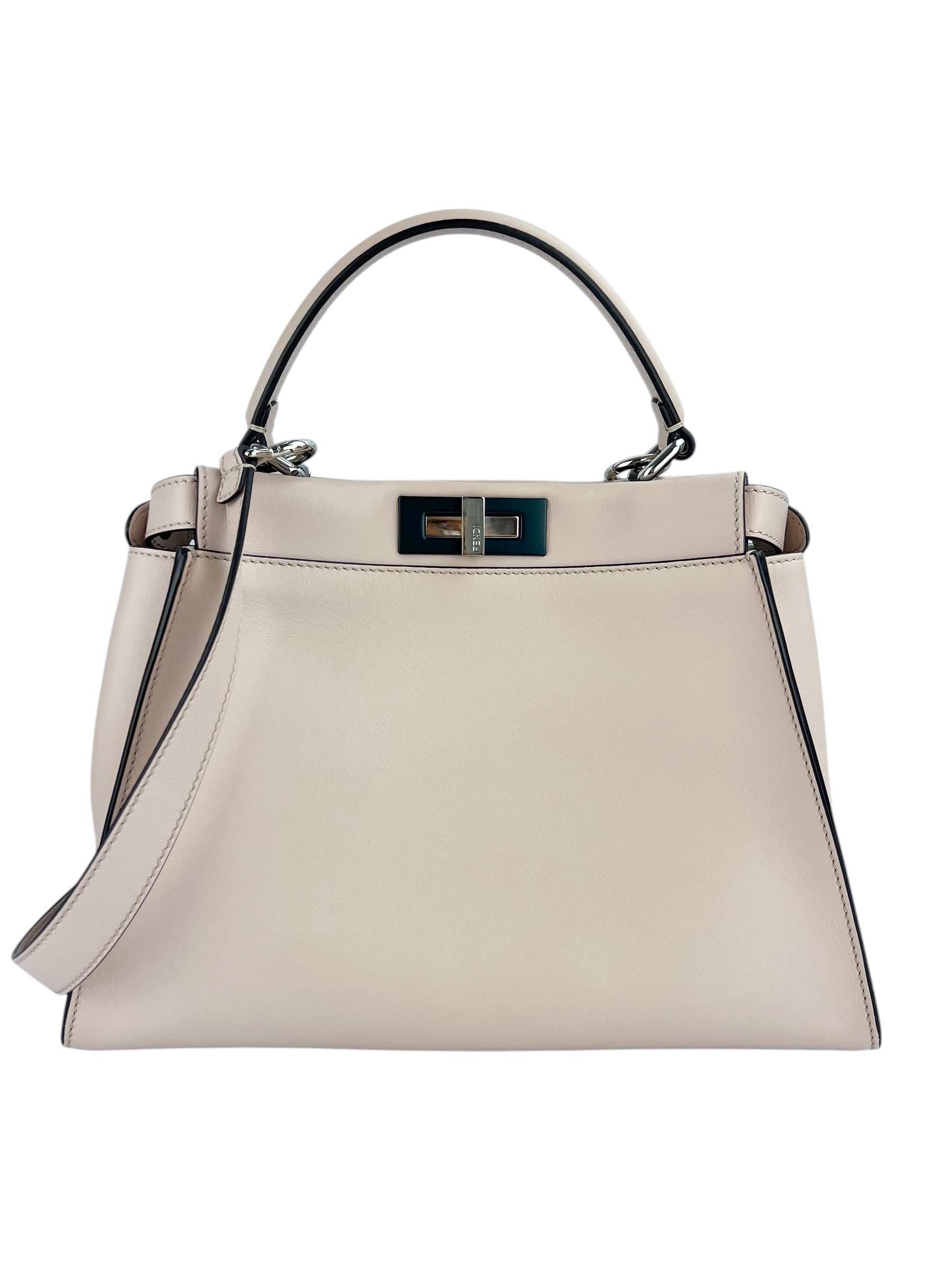 Fendi Light Pink Peekaboo IseeU Medium (FULL SET)