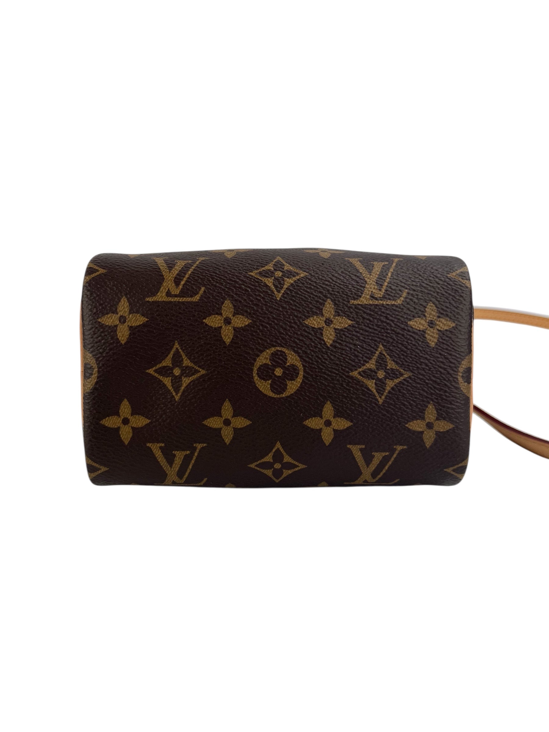 Louis Vuitton Monogram Nano Speedy (Full Set)