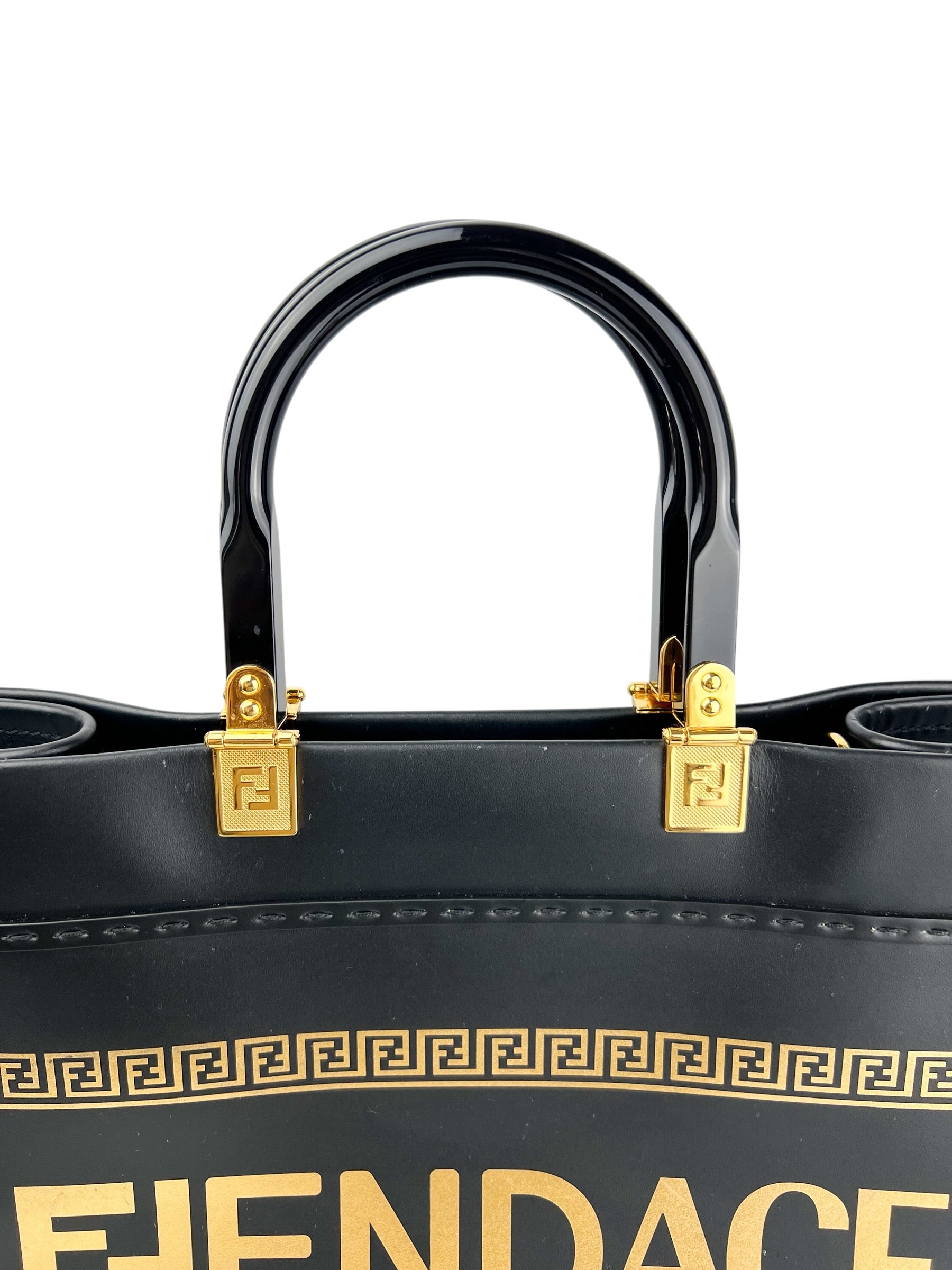 fendace-black-and-gold-leather-sunshine-tote-4