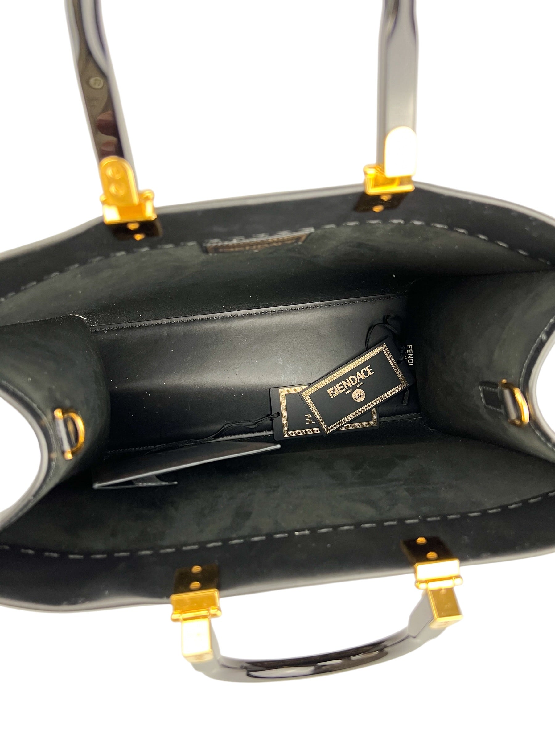 fendace-black-and-gold-leather-sunshine-tote-8