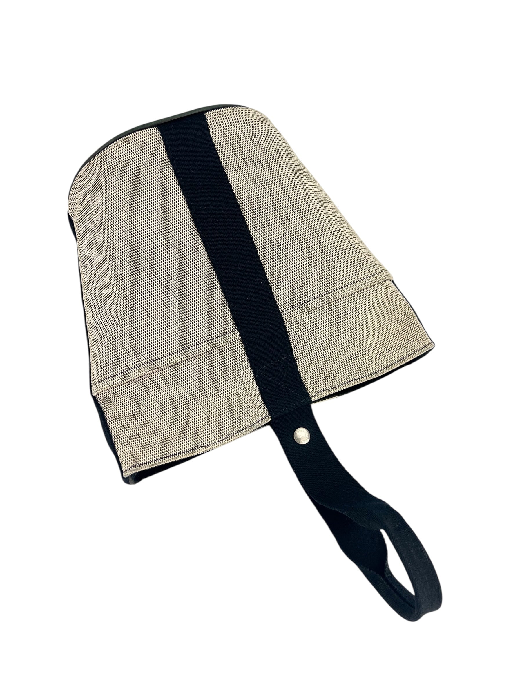 Hermes Toile Saxo Bucket Bag