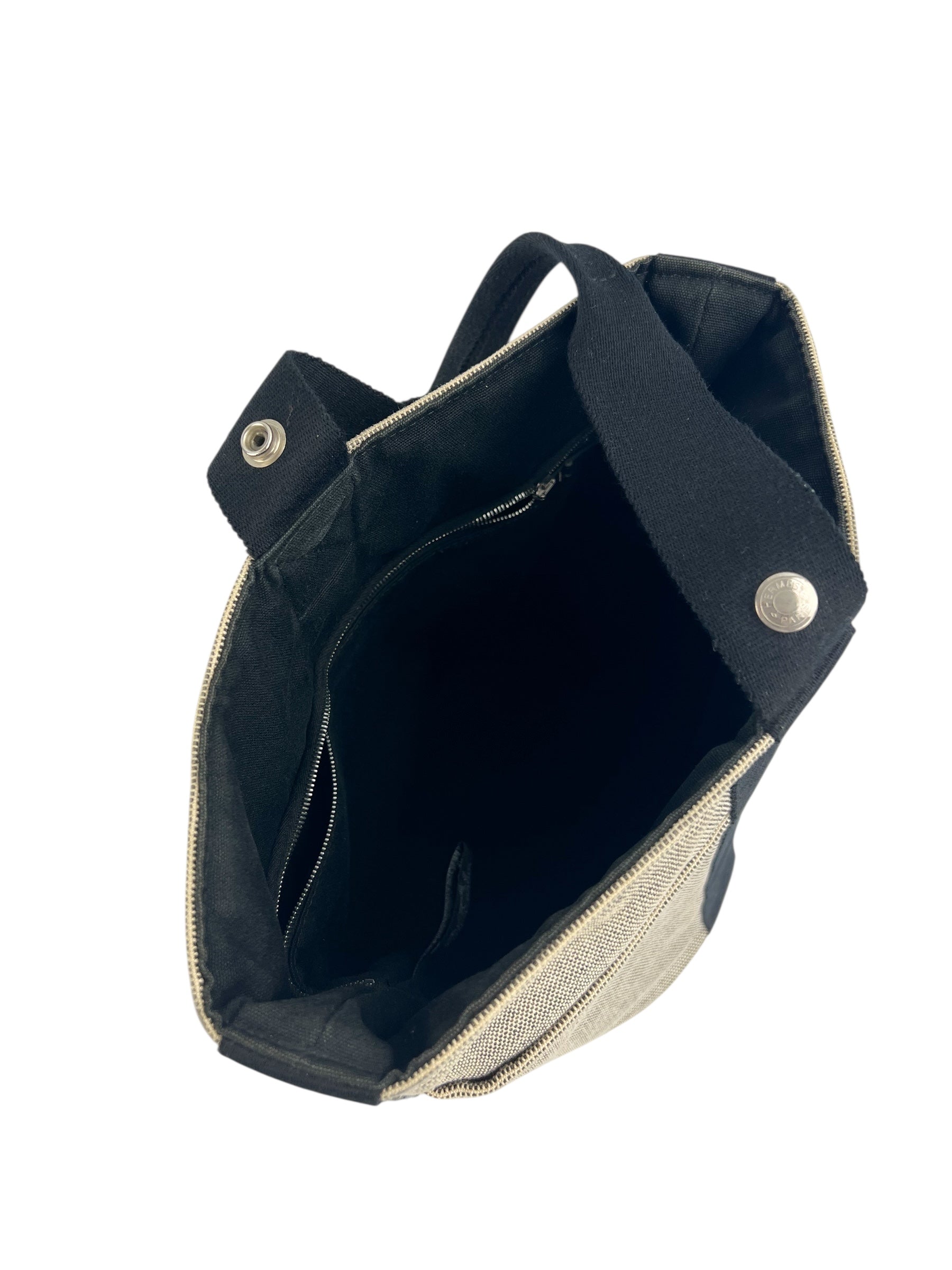 Hermes Toile Saxo Bucket Bag