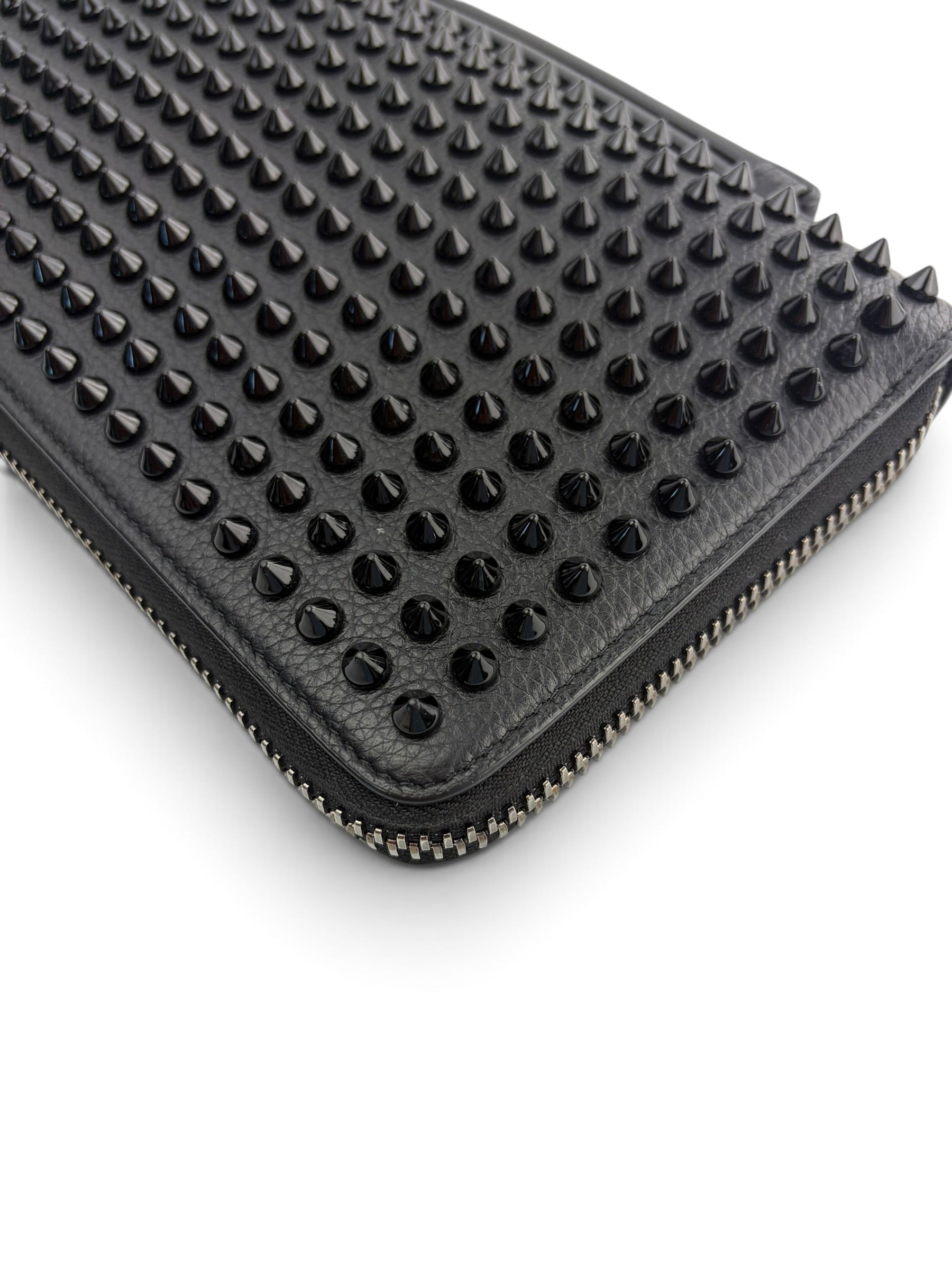 christian-louboutin-black-leather-studded-panettone-clutch---6