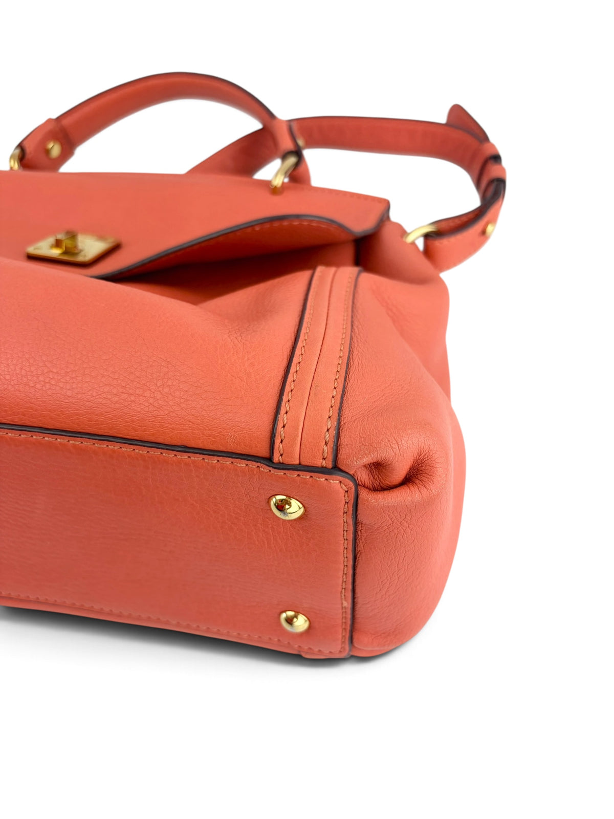 mcm-orange-coral-pebbled-leather-top-handle-satchel-6