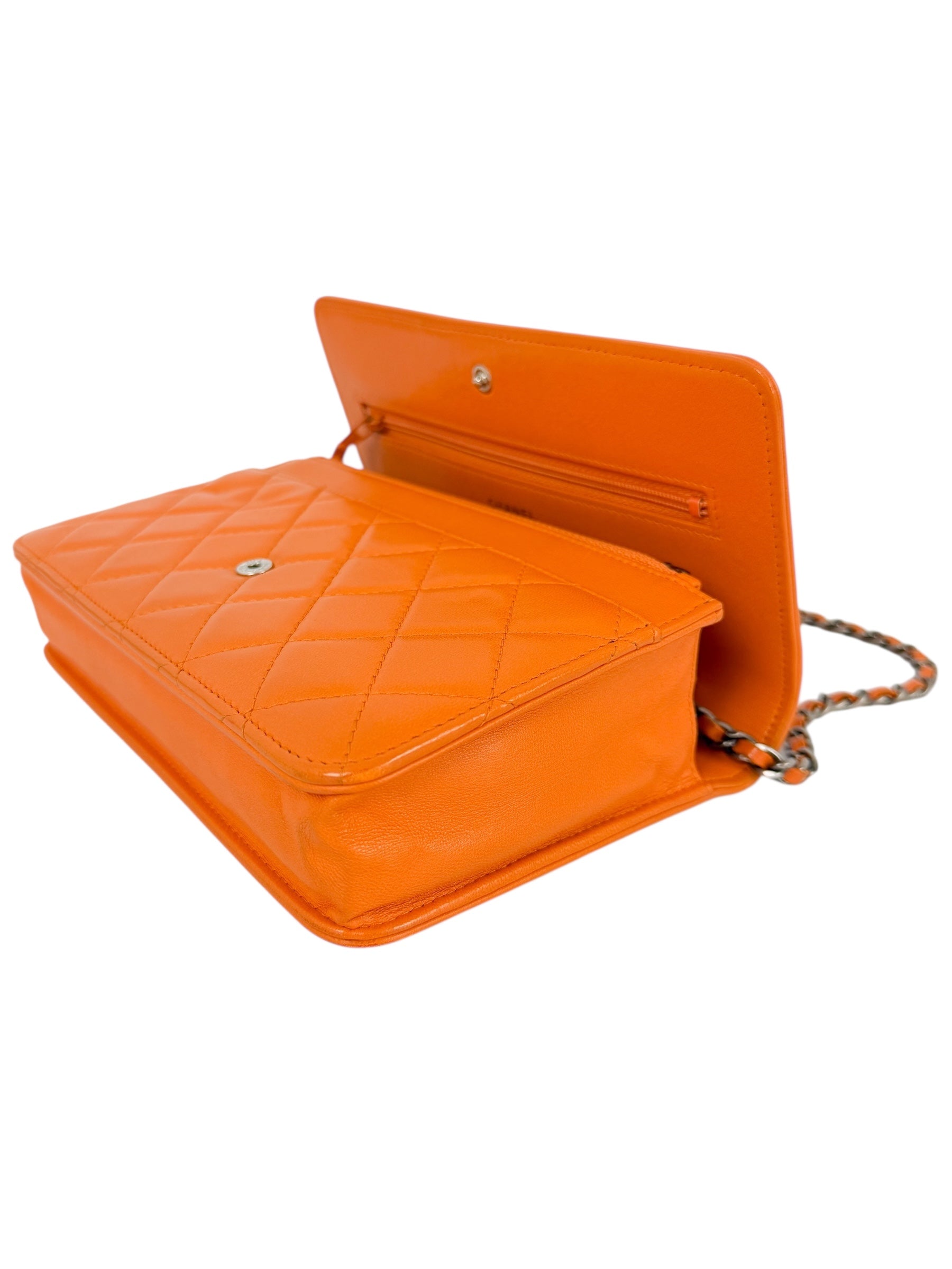 chanel-orange-lambskin-boy-woc-1