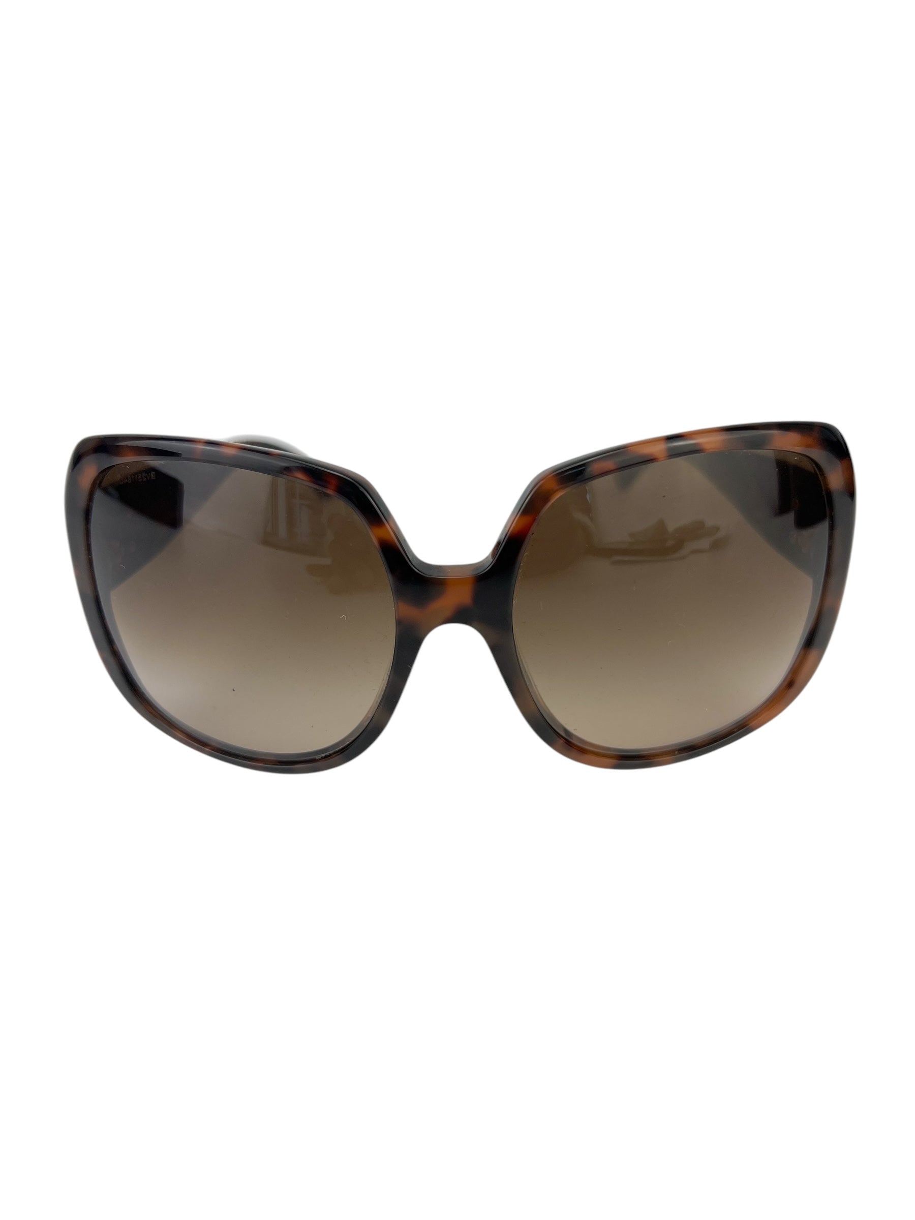 Versace Brown Tortoise Framed Sunglasses