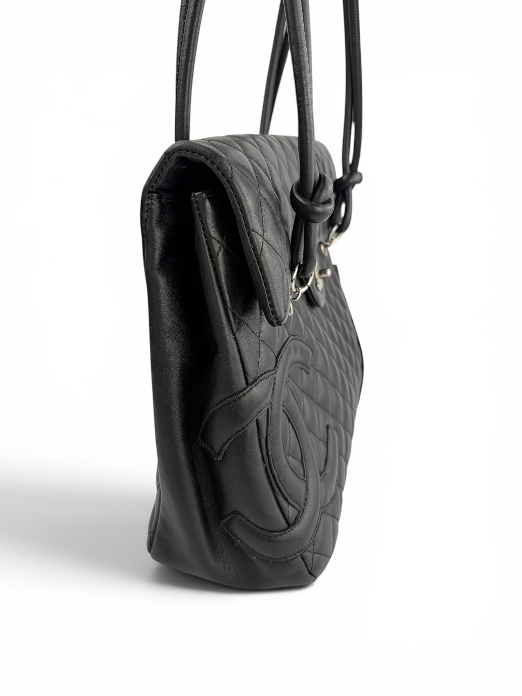 chanel-black-vintage-cambon-flap-tote--3