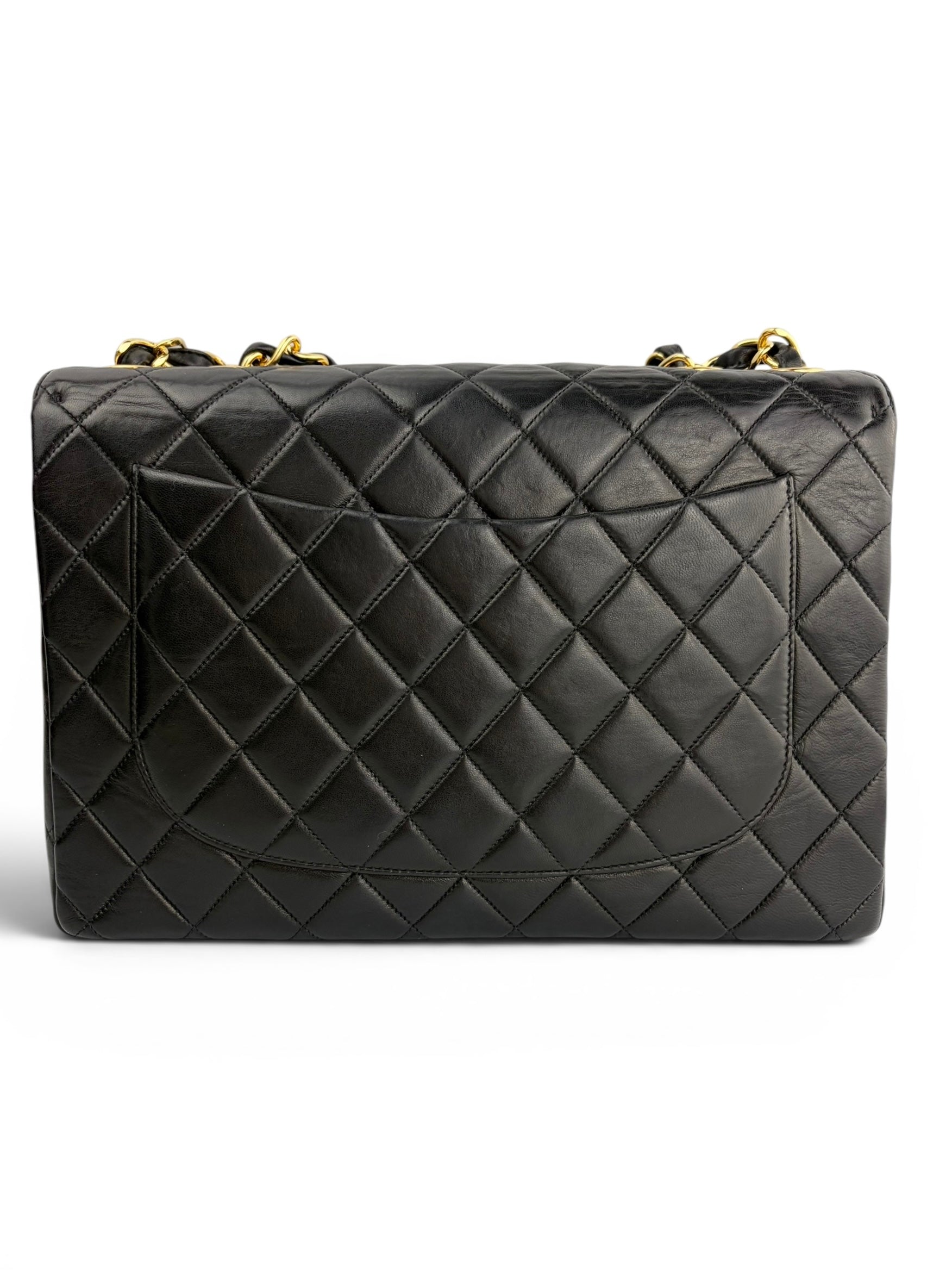 chanel-vintage-black-lambskin-maxi-3