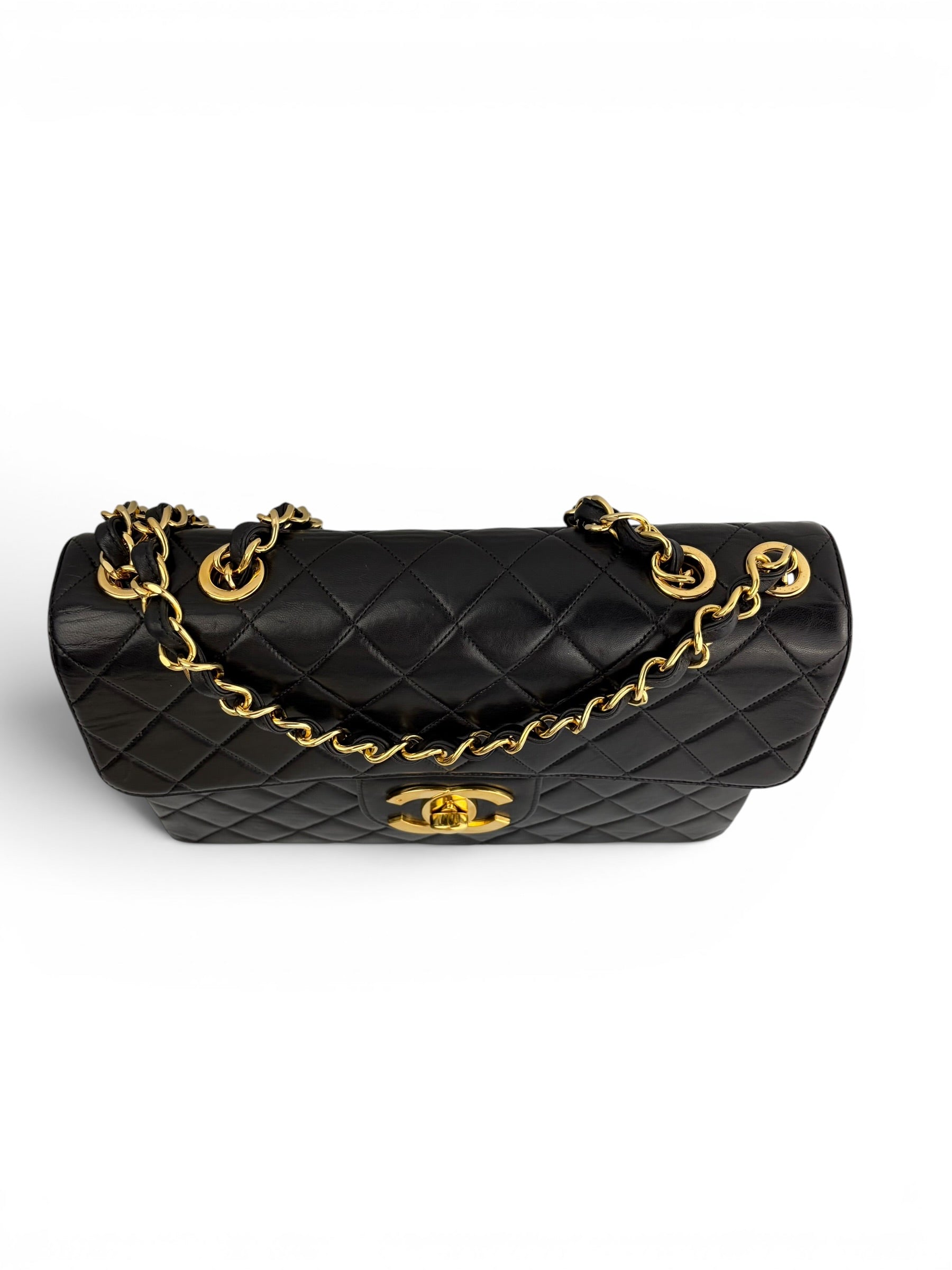 chanel-vintage-black-lambskin-maxi-5