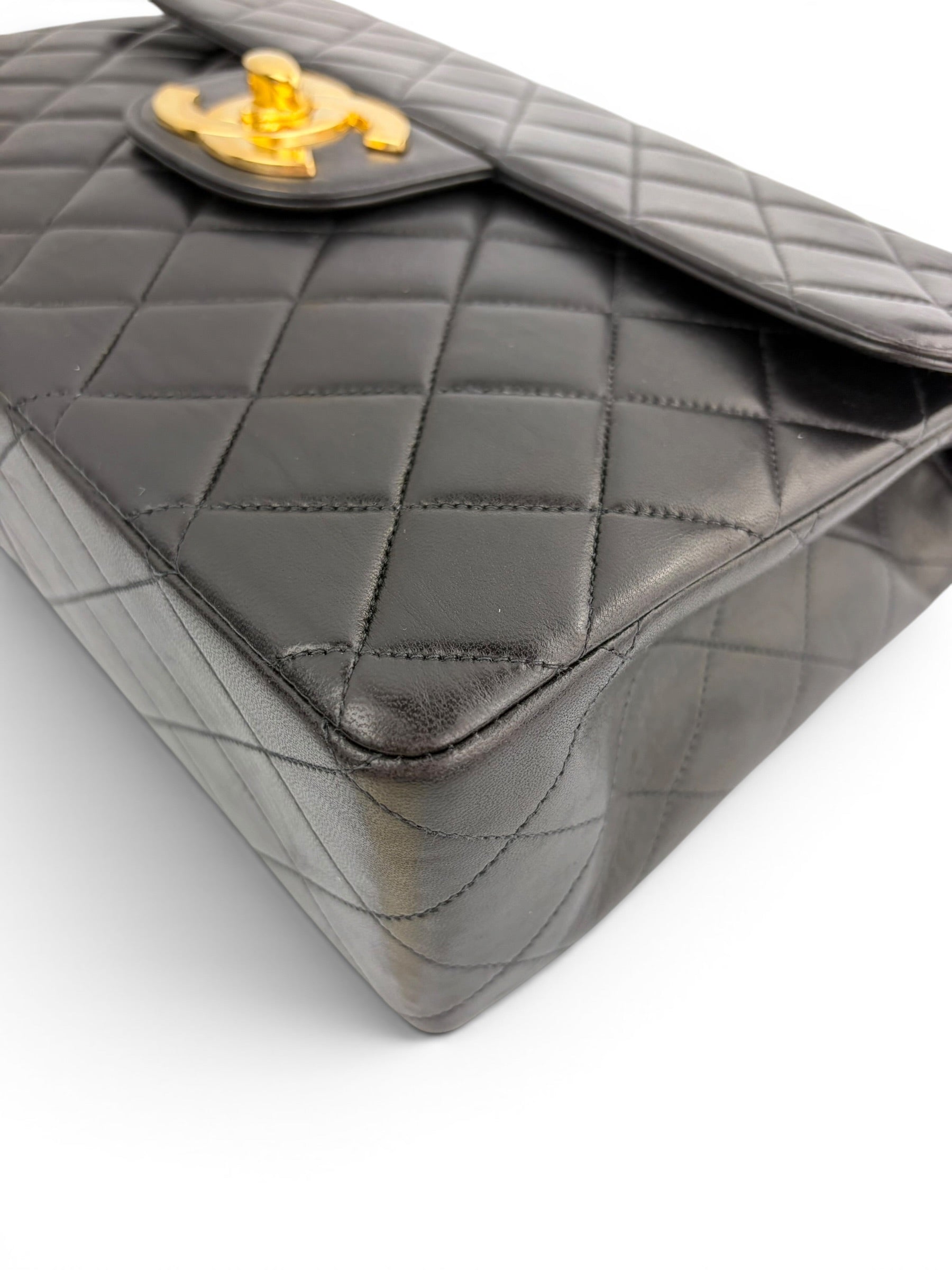 chanel-vintage-black-lambskin-maxi-7