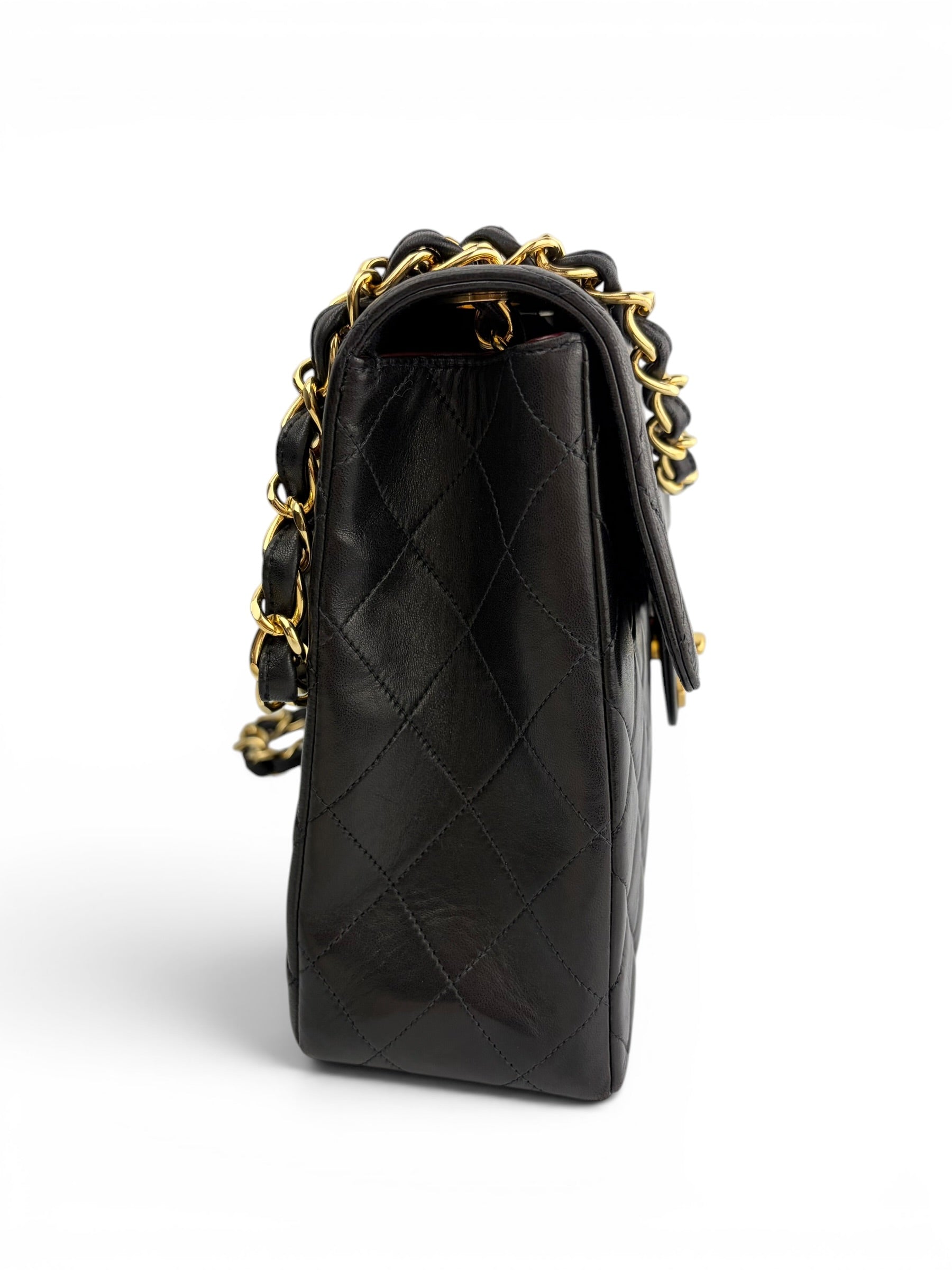 chanel-vintage-black-lambskin-maxi-4