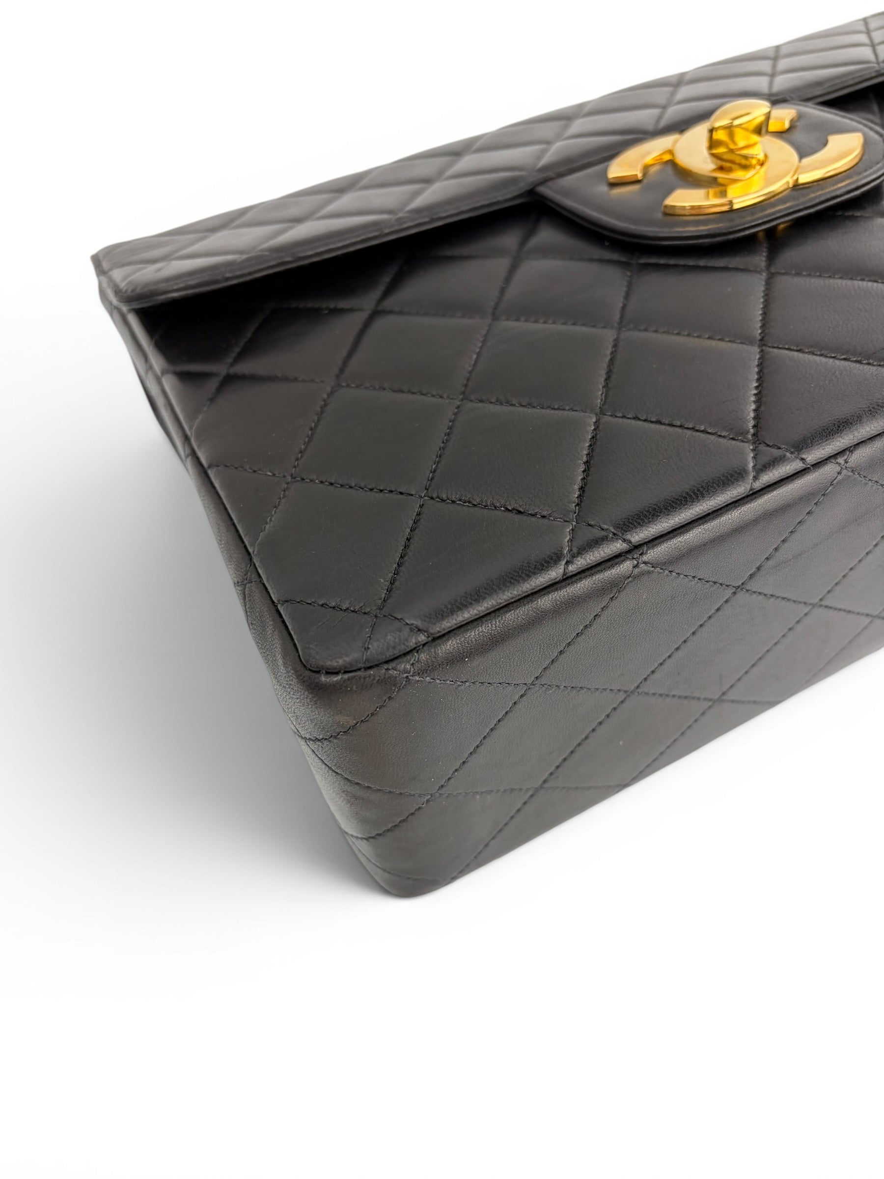 chanel-vintage-black-lambskin-maxi-8