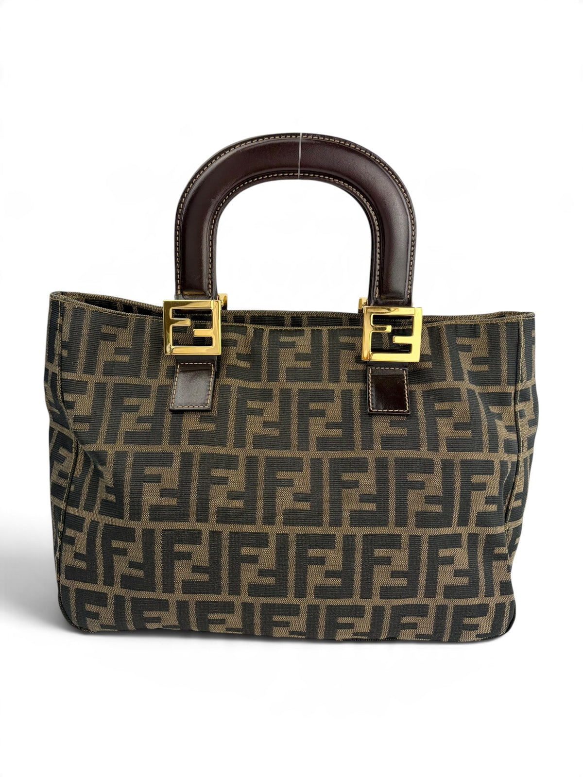 fendi-vintage-zucca-brown-twin-top-handle---2