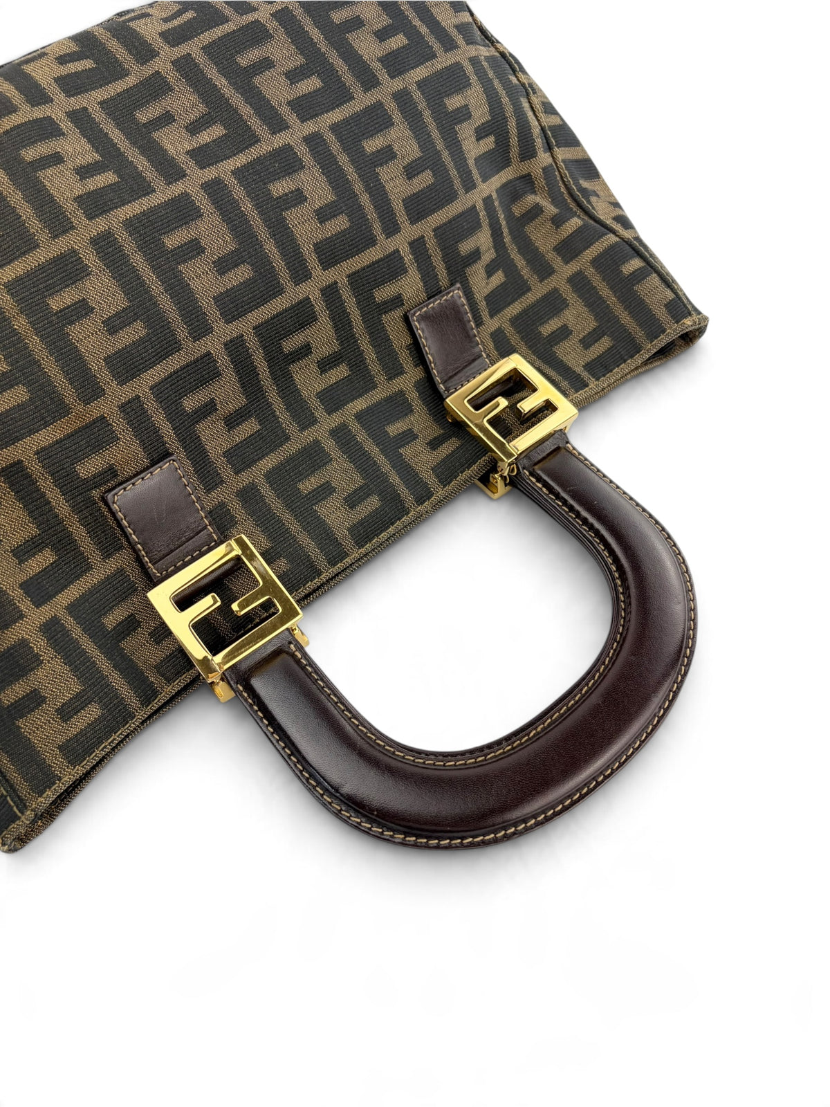 fendi-vintage-zucca-brown-twin-top-handle---4