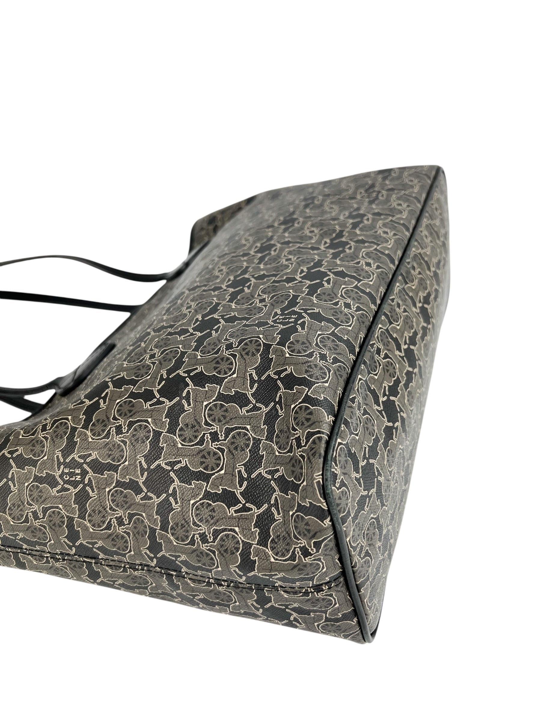 Celine Equestrian Motif Sulky Tote