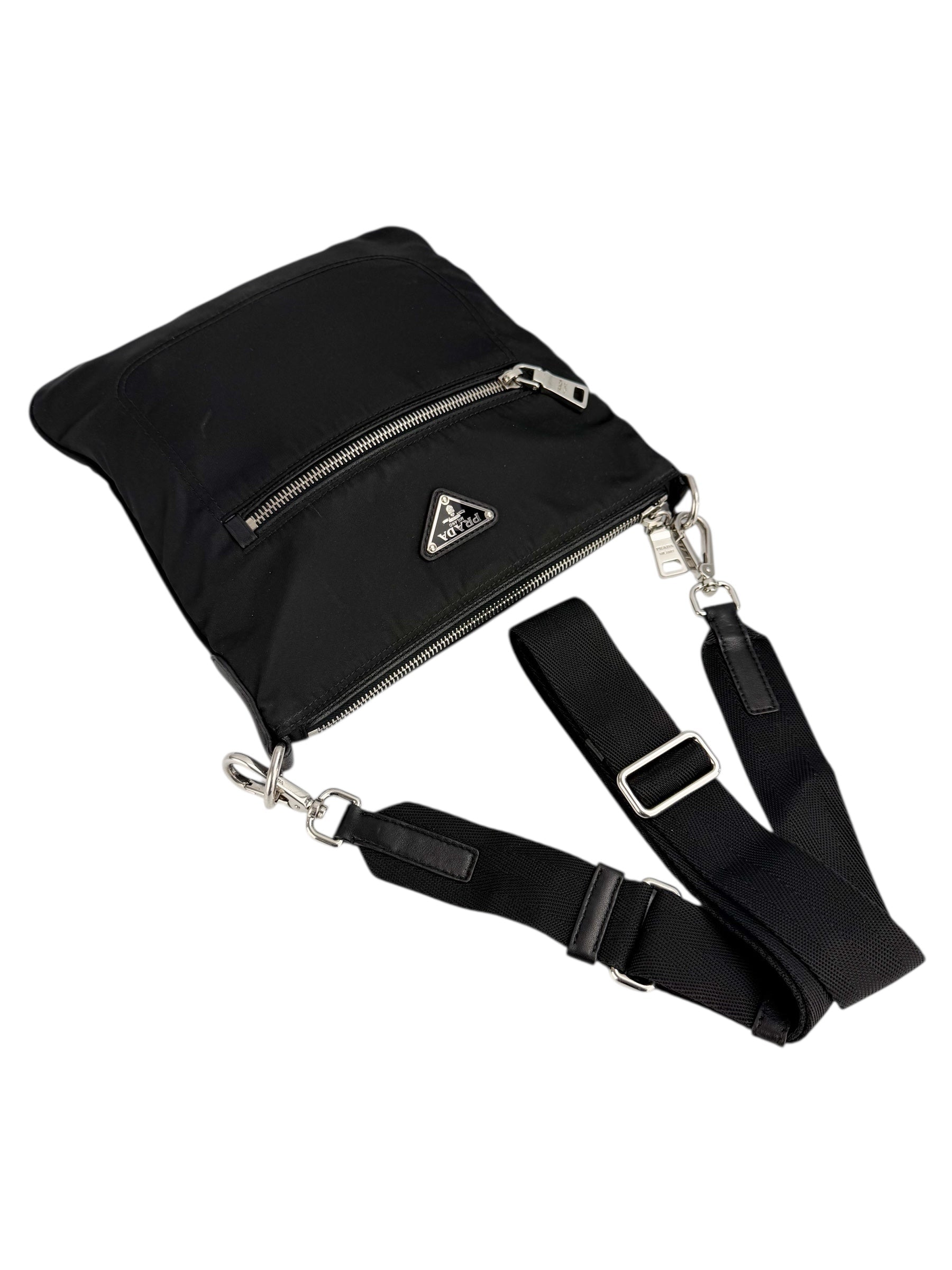 Prada Black Nylon Crossbody