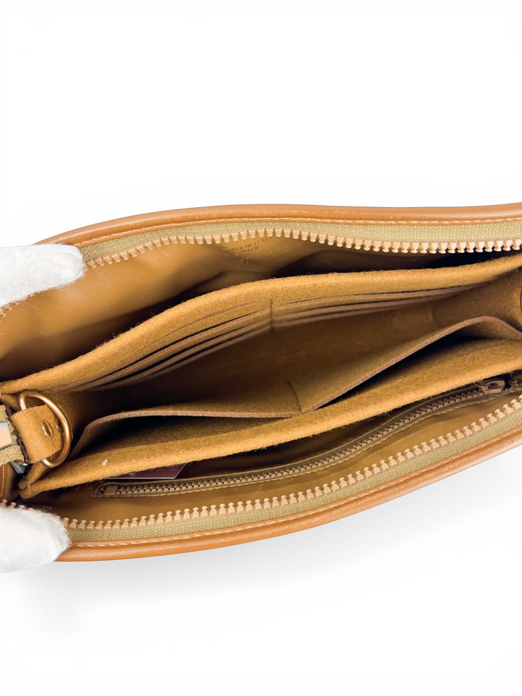 celine-camel-macadam-zip-clutch-9