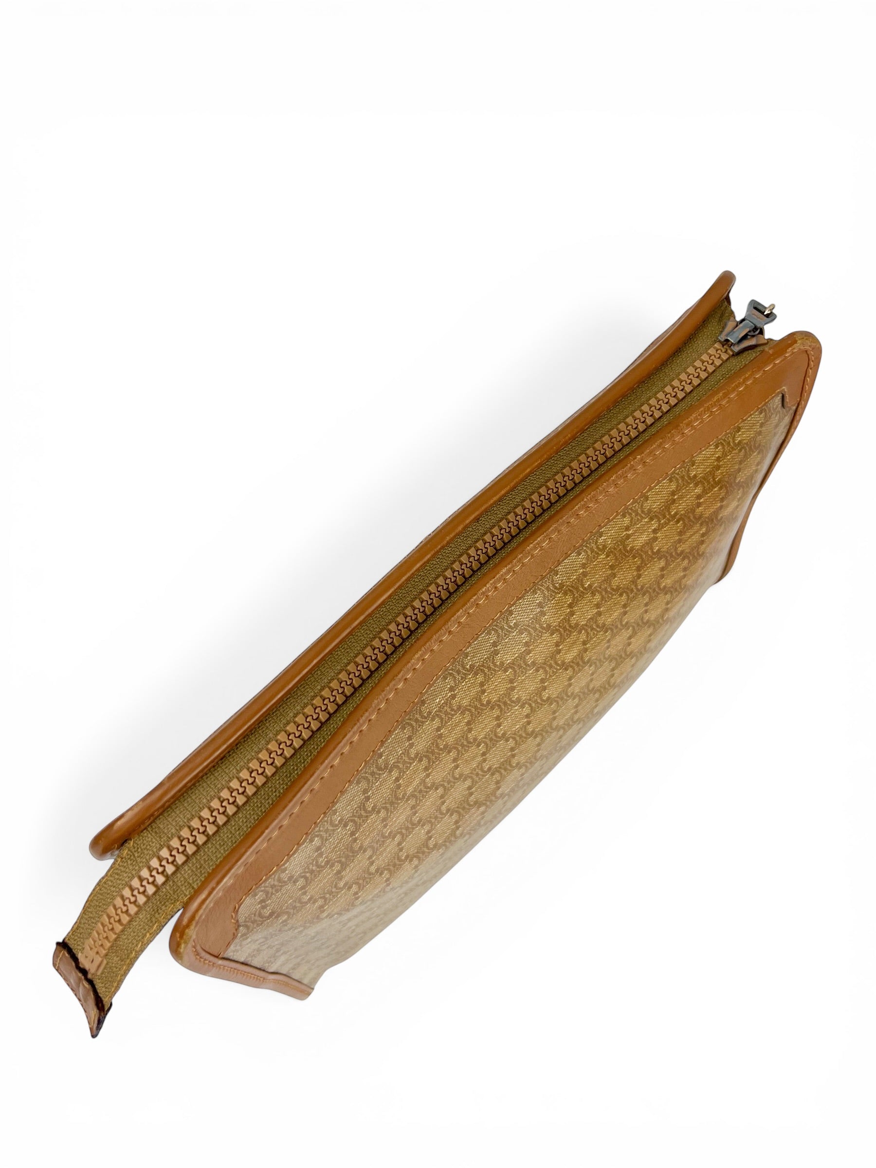 celine-camel-macadam-zip-clutch-7