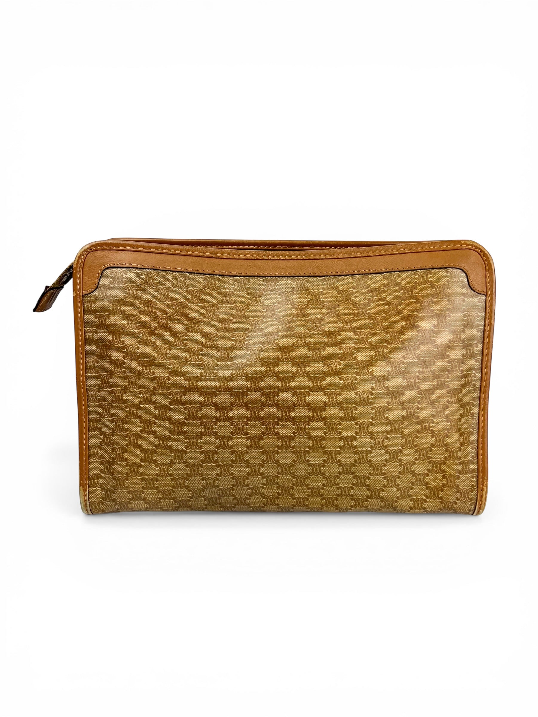 celine-camel-macadam-zip-clutch-2