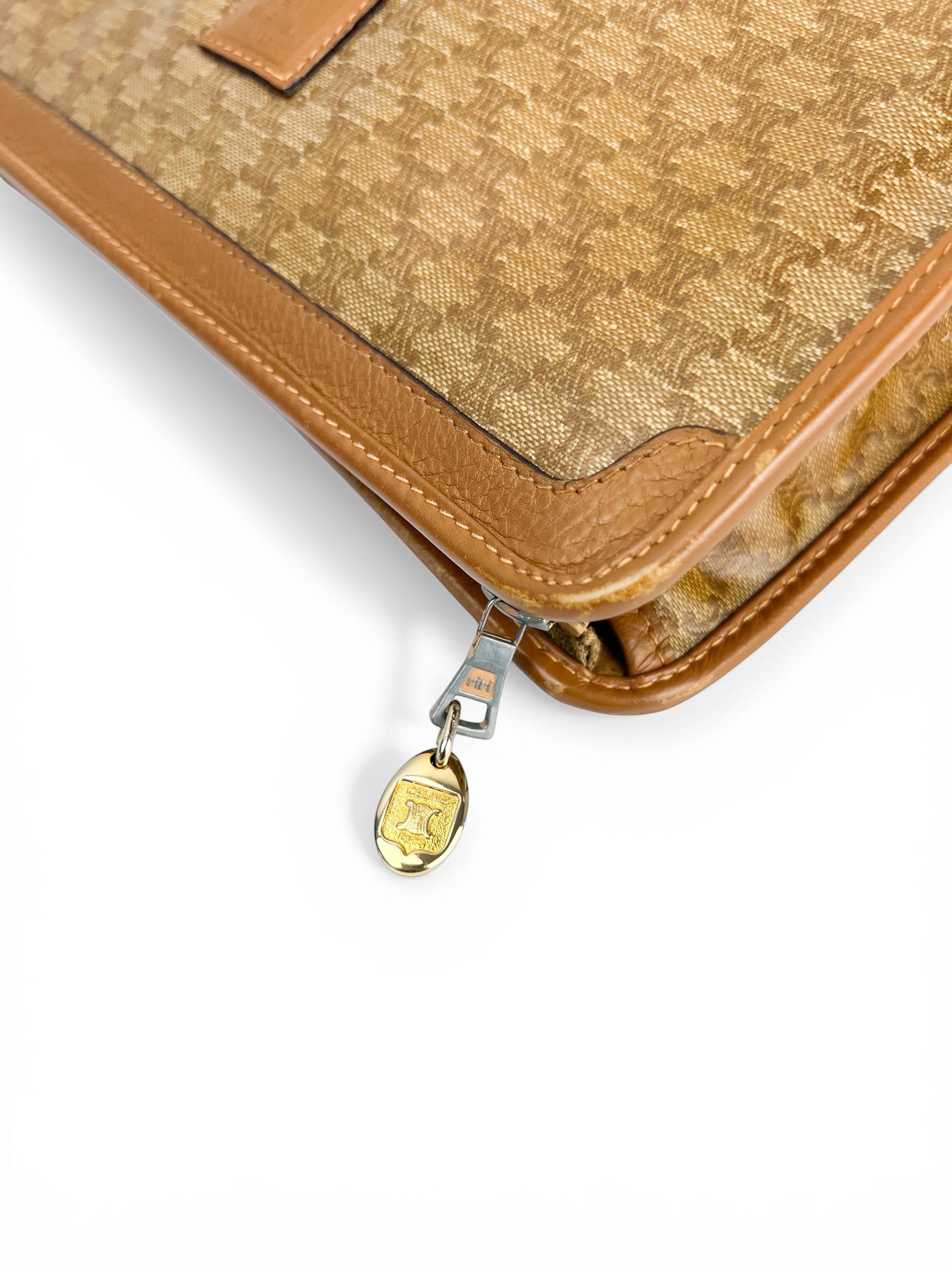 celine-camel-macadam-zip-clutch-8