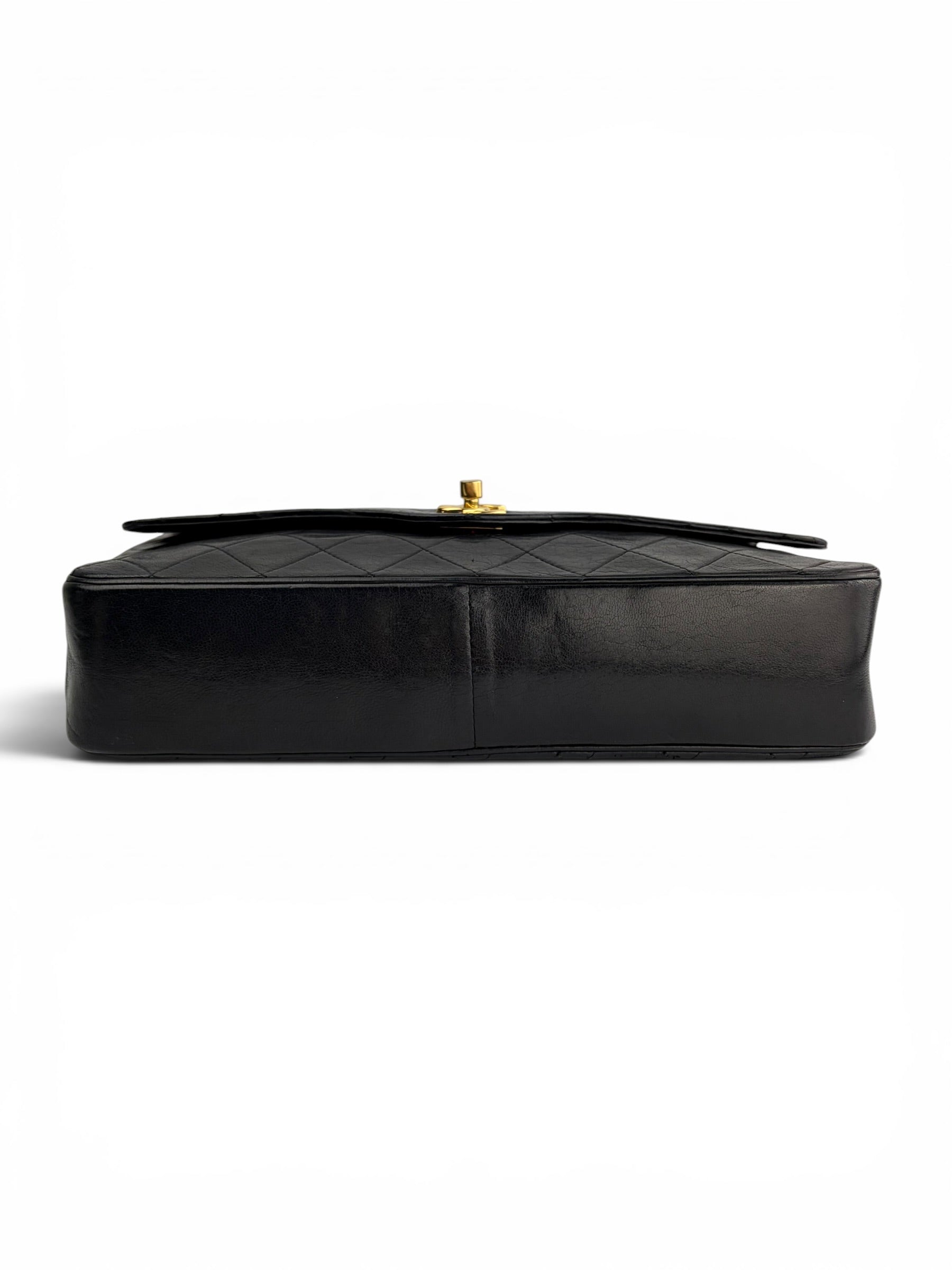 chanel-vintage-black-lambskin-flap-6