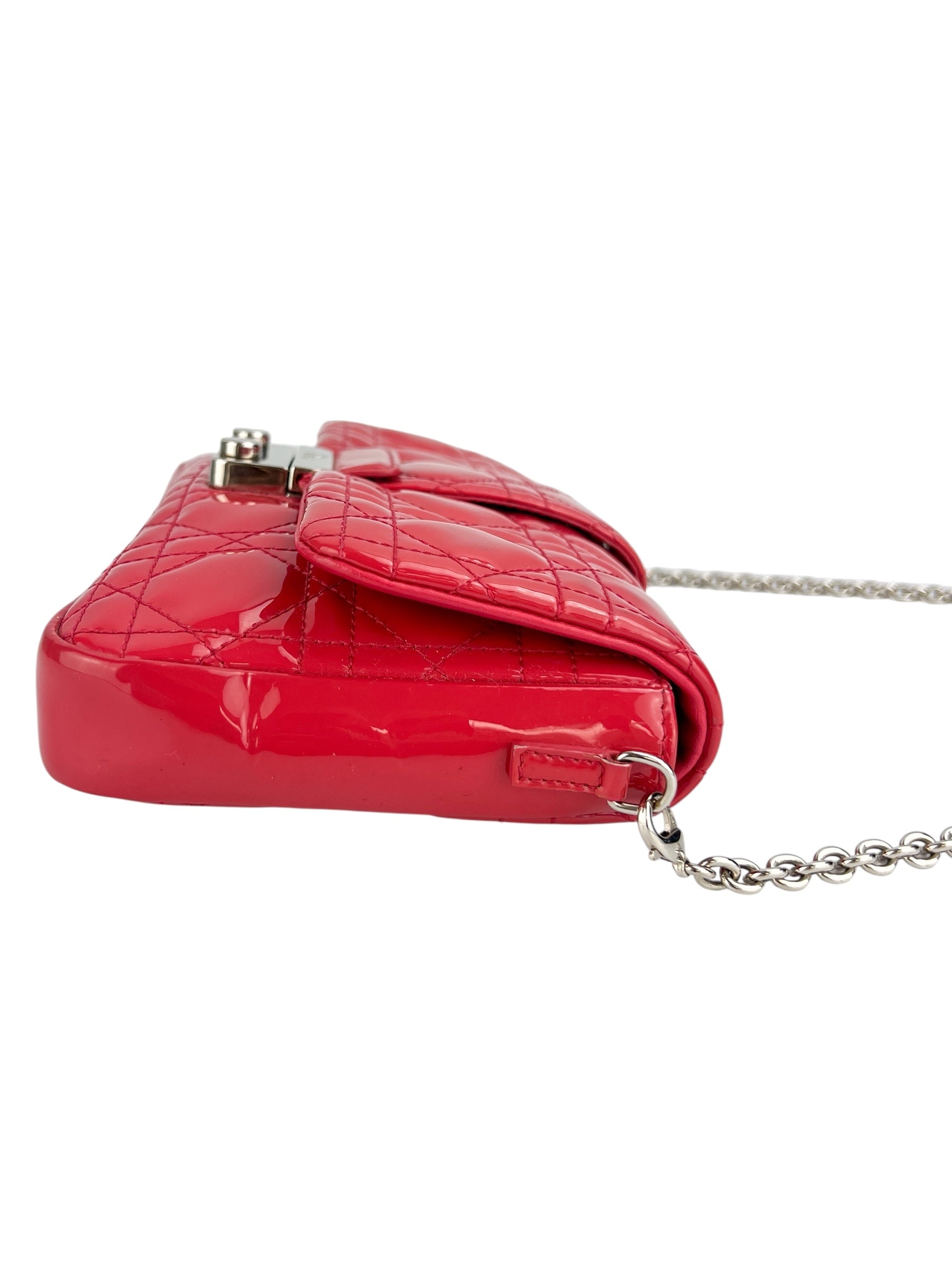 Dior Coral Patent Miss Dior Promenade WOC