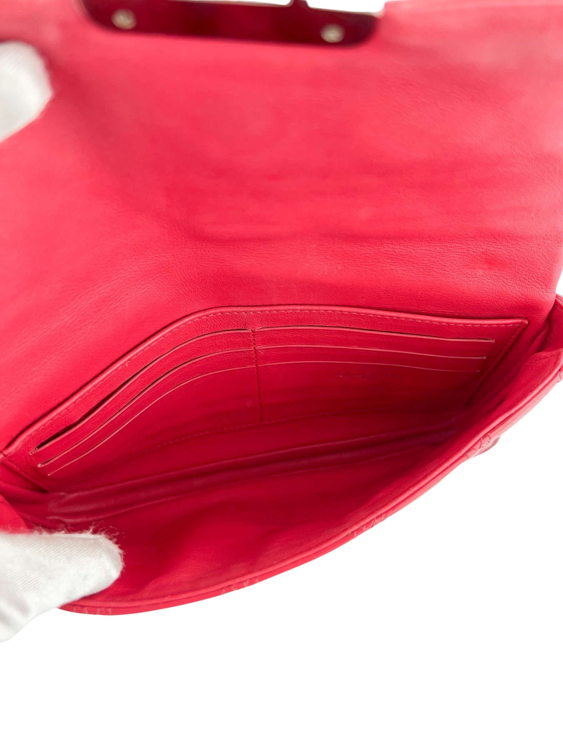 Dior Coral Patent Miss Dior Promenade WOC