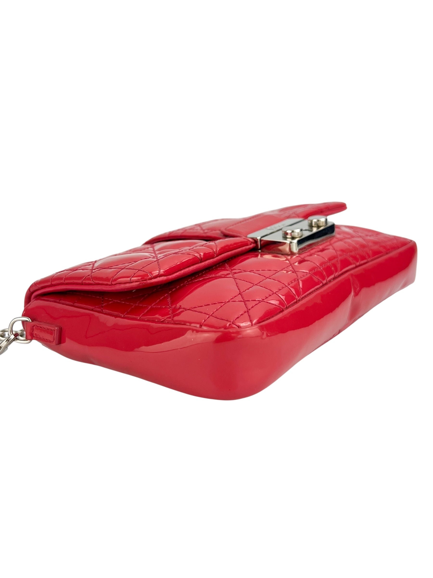 Dior Coral Patent Miss Dior Promenade WOC